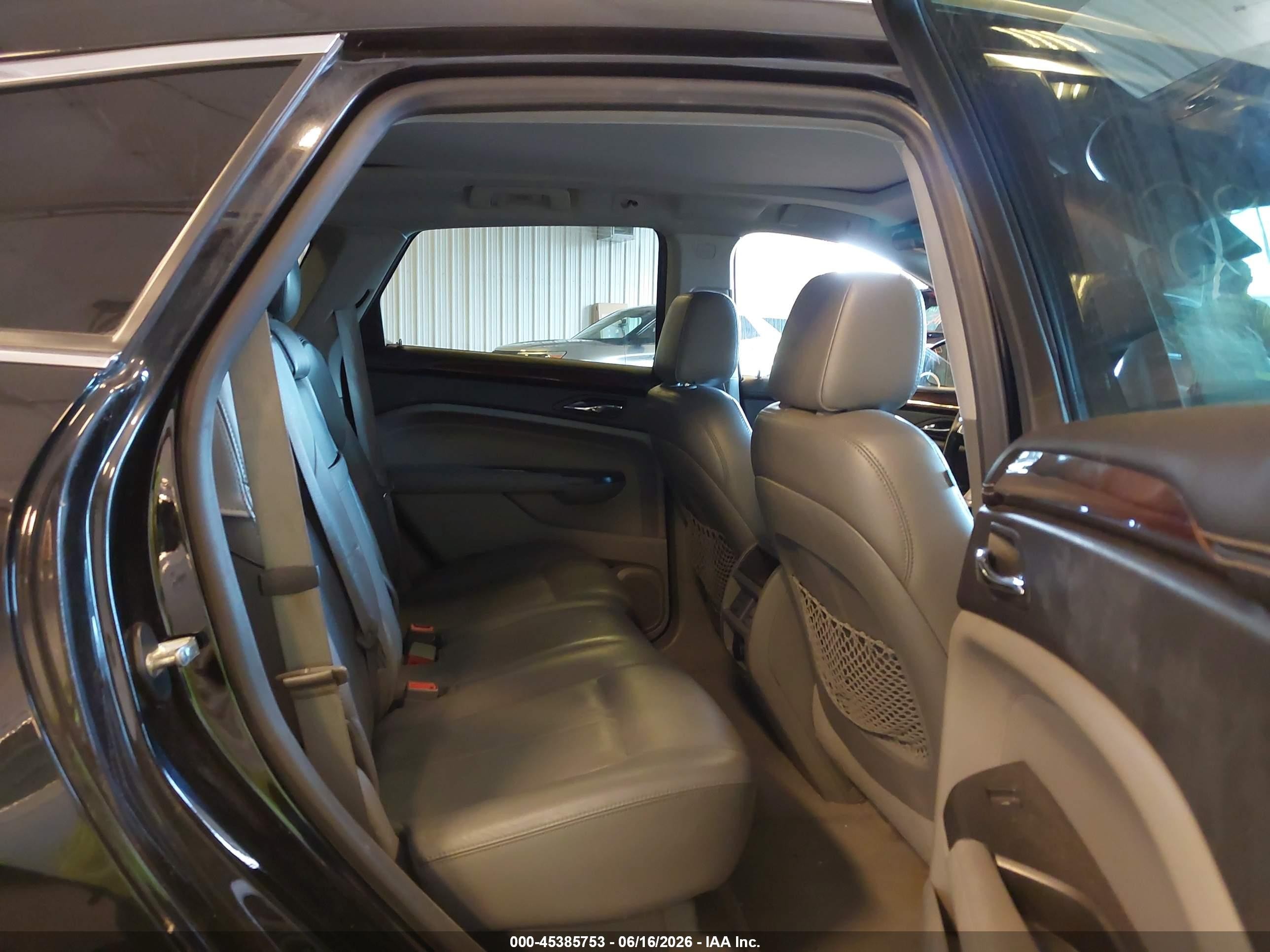 2012 Cadillac Srx Luxury Collection Черный vin: 3GYFNDE37CS529085