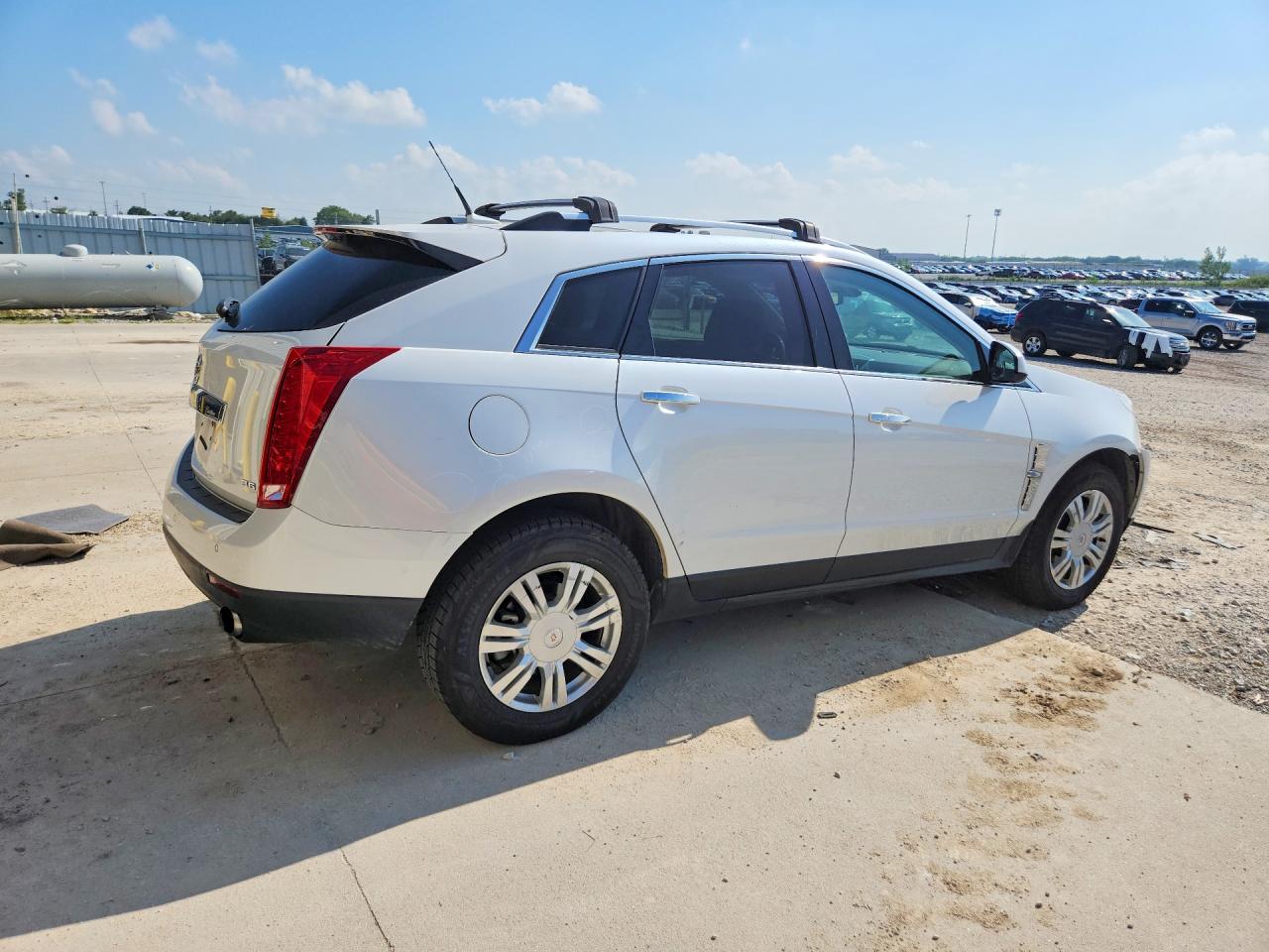 2012 Cadillac Srx Luxury Collection White vin: 3GYFNDE37CS542449
