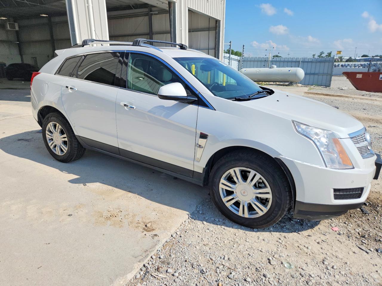 2012 Cadillac Srx Luxury Collection White vin: 3GYFNDE37CS542449