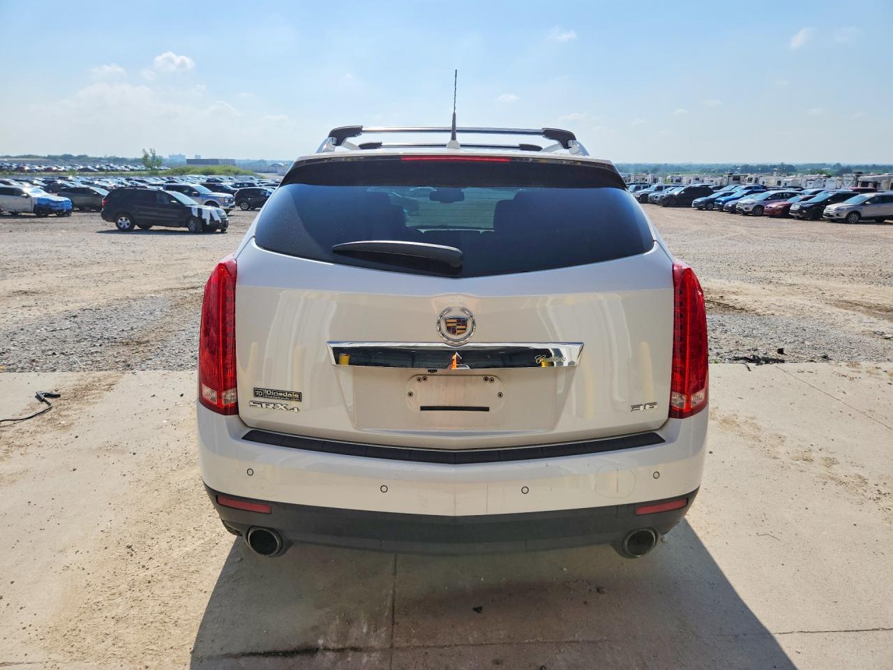 2012 Cadillac Srx Luxury Collection White vin: 3GYFNDE37CS542449