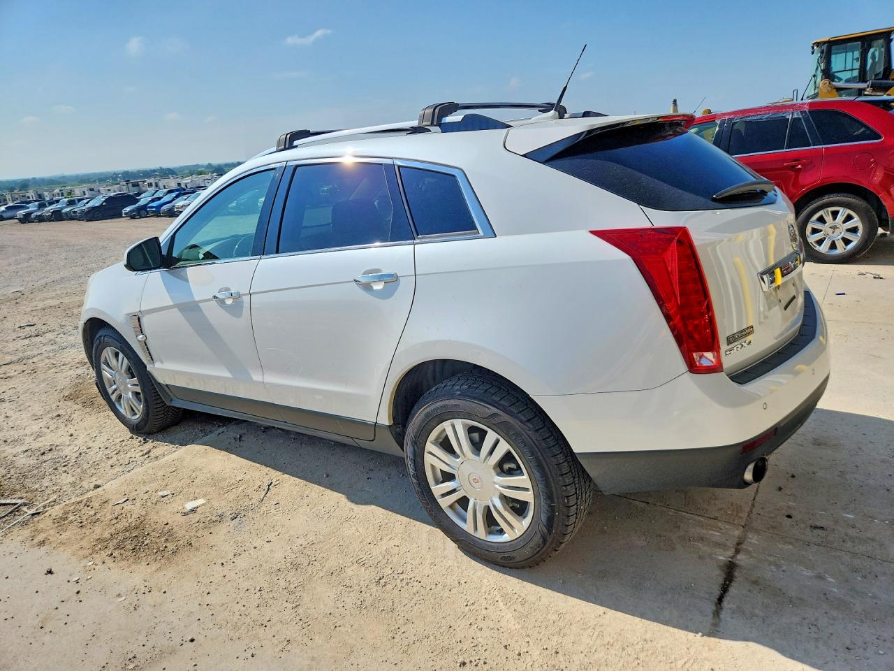 2012 Cadillac Srx Luxury Collection White vin: 3GYFNDE37CS542449