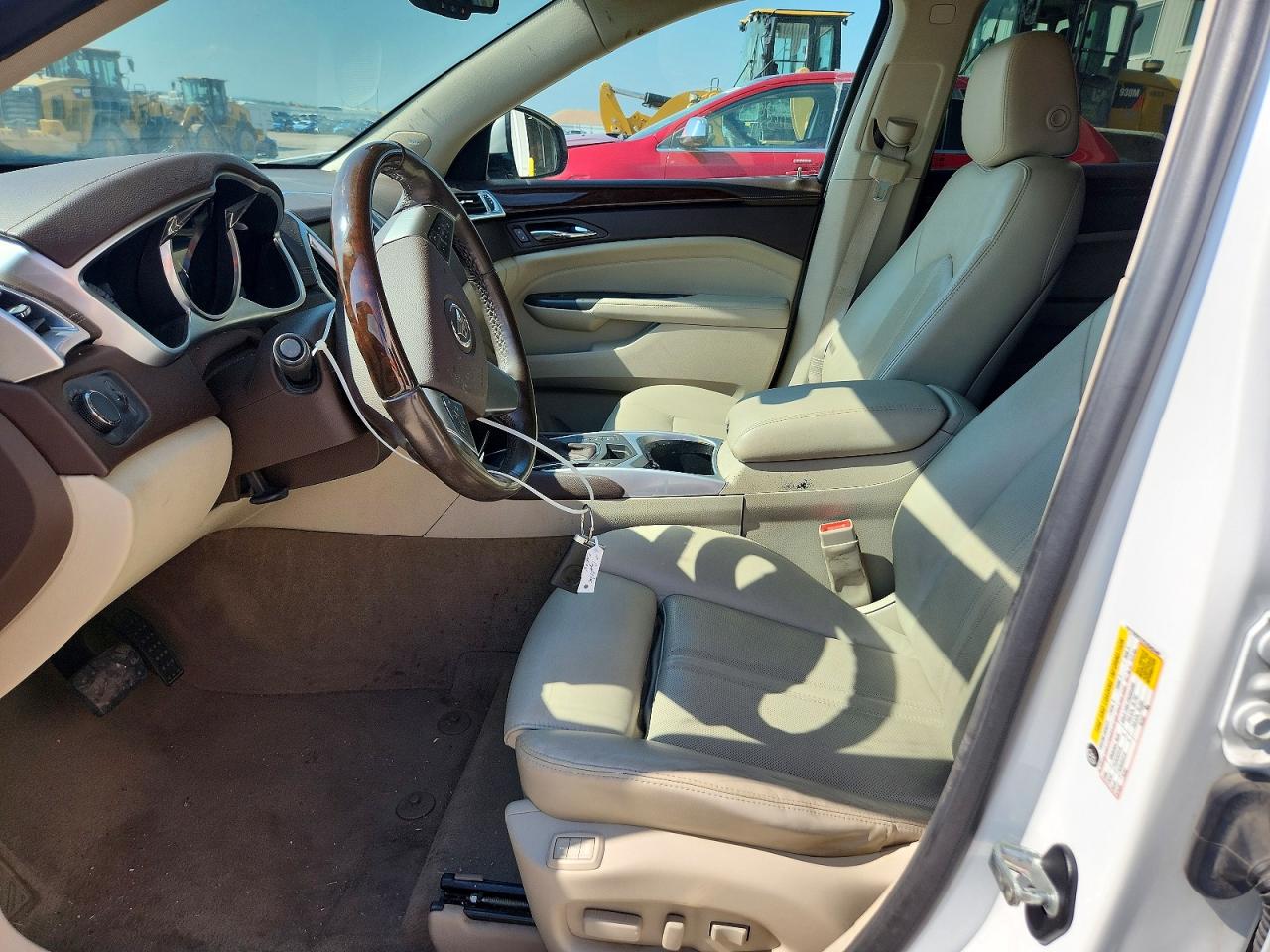 2012 Cadillac Srx Luxury Collection White vin: 3GYFNDE37CS542449