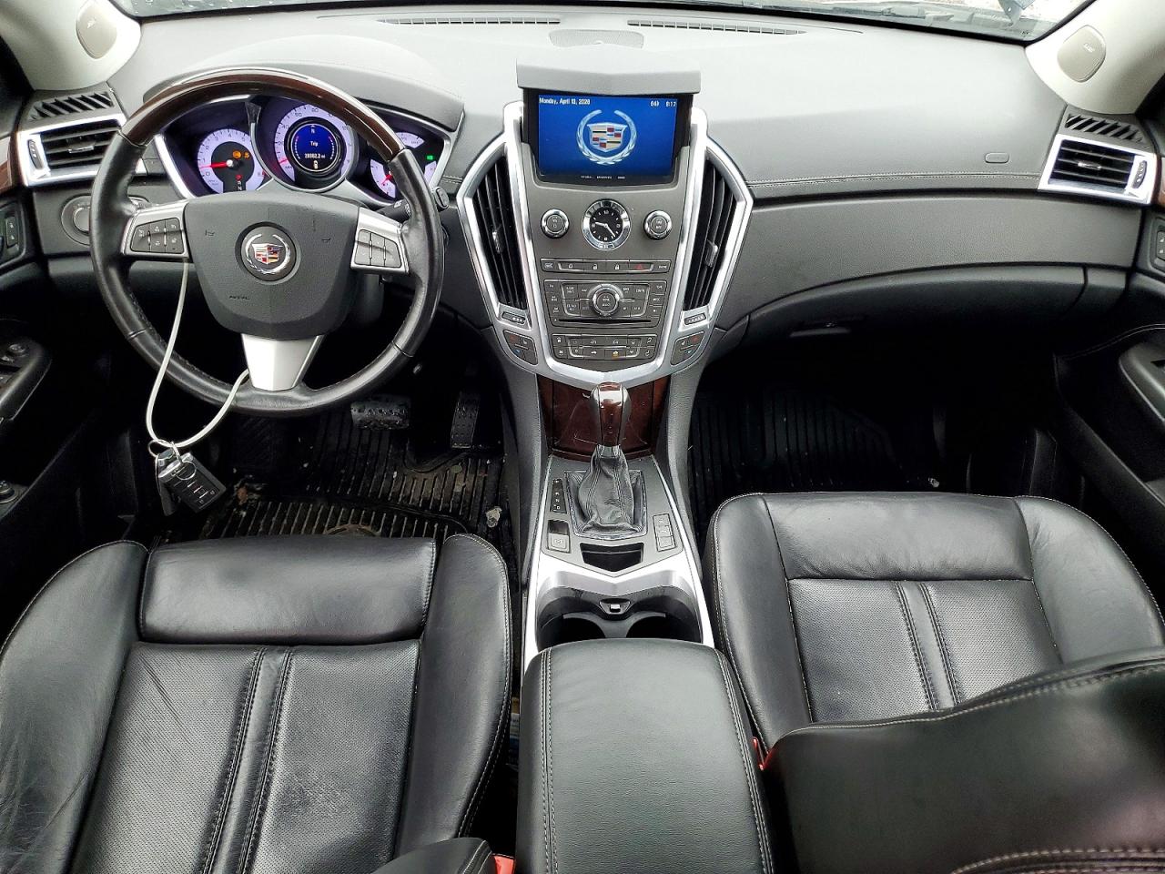 2012 Cadillac Srx Luxury Collection Black vin: 3GYFNDE37CS545822