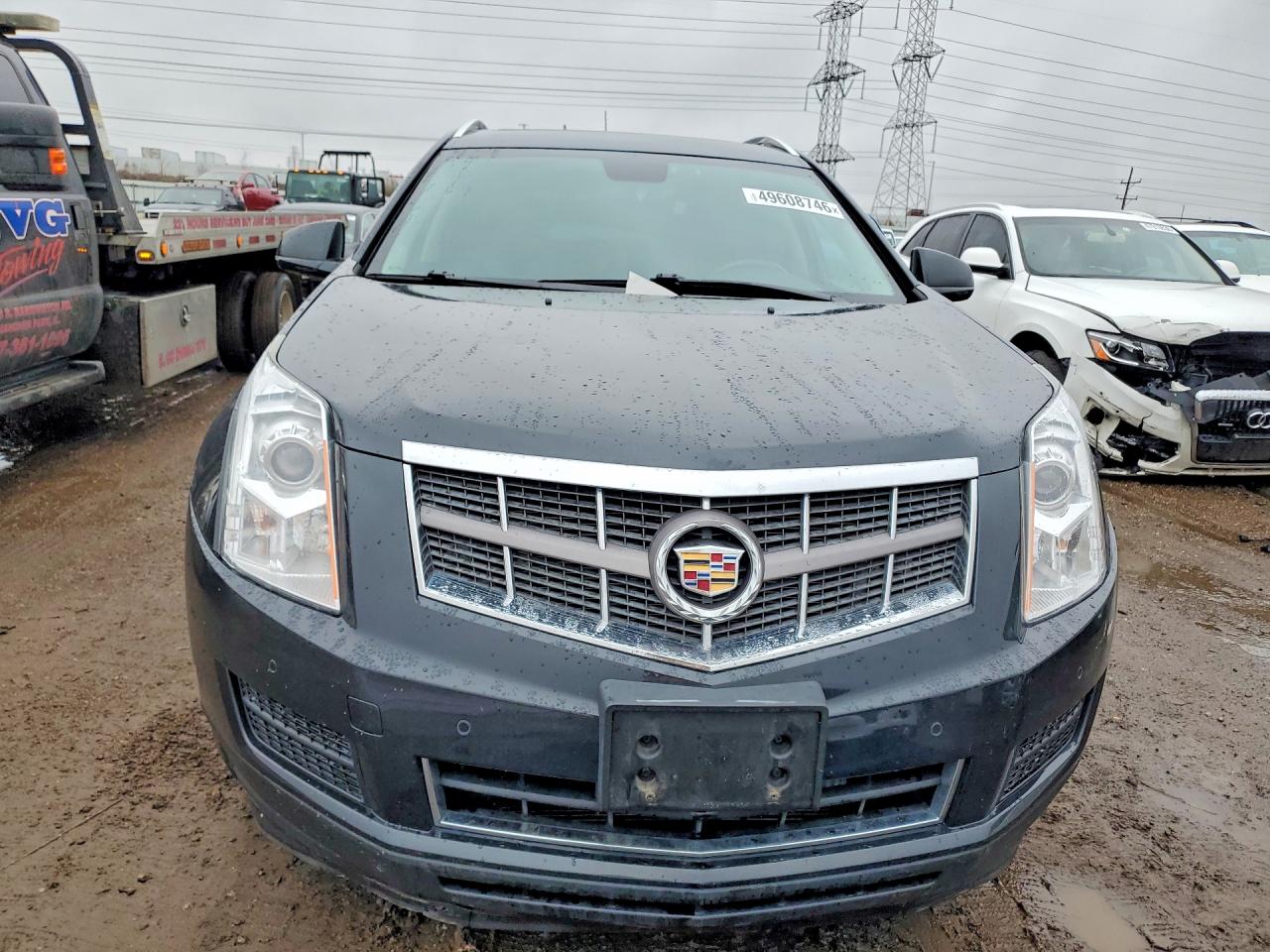 2012 Cadillac Srx Luxury Collection Black vin: 3GYFNDE37CS545822