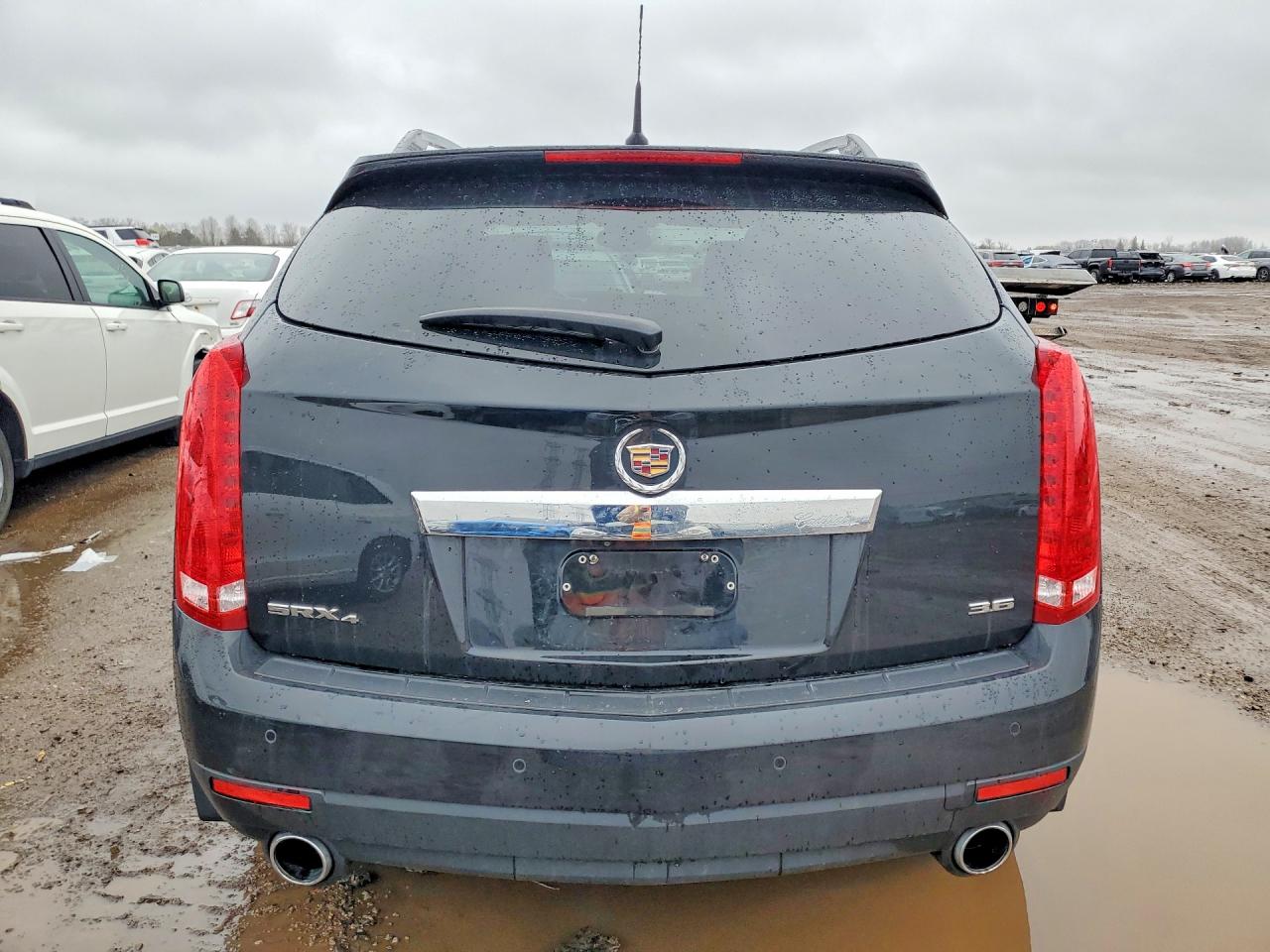 2012 Cadillac Srx Luxury Collection Black vin: 3GYFNDE37CS545822