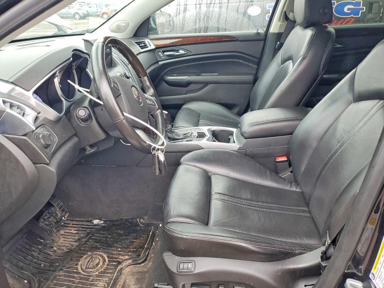 2012 Cadillac Srx Luxury Collection Black vin: 3GYFNDE37CS545822