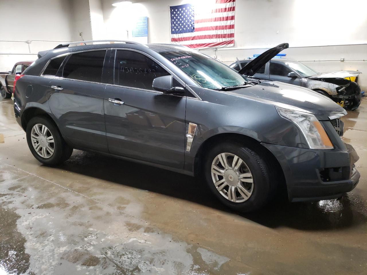2012 Cadillac Srx Luxury Collection Gray vin: 3GYFNDE37CS638856