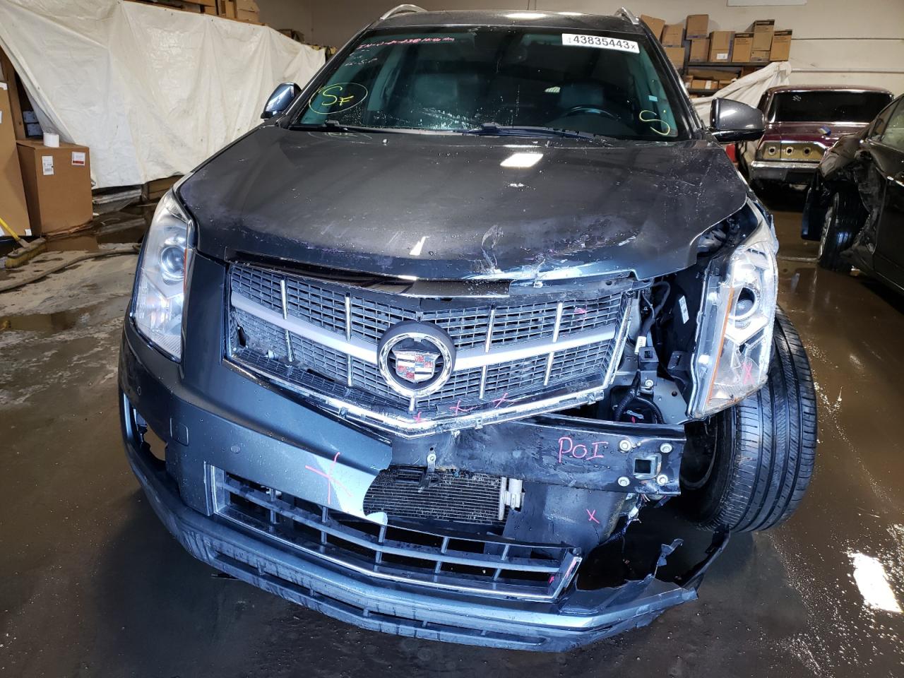 2012 Cadillac Srx Luxury Collection Gray vin: 3GYFNDE37CS638856