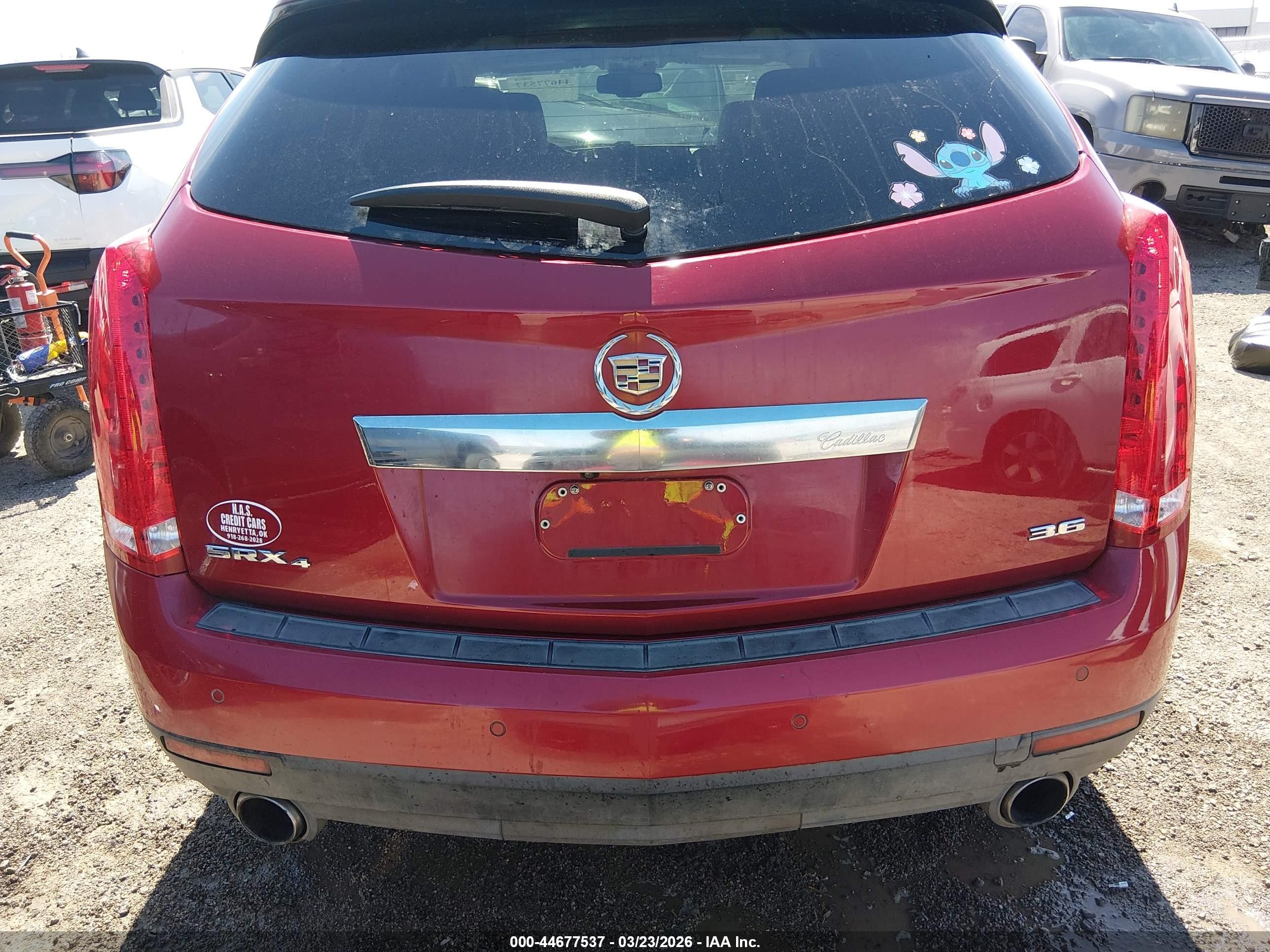 2012 Cadillac Srx Luxury Collection Red vin: 3GYFNDE37CS646018