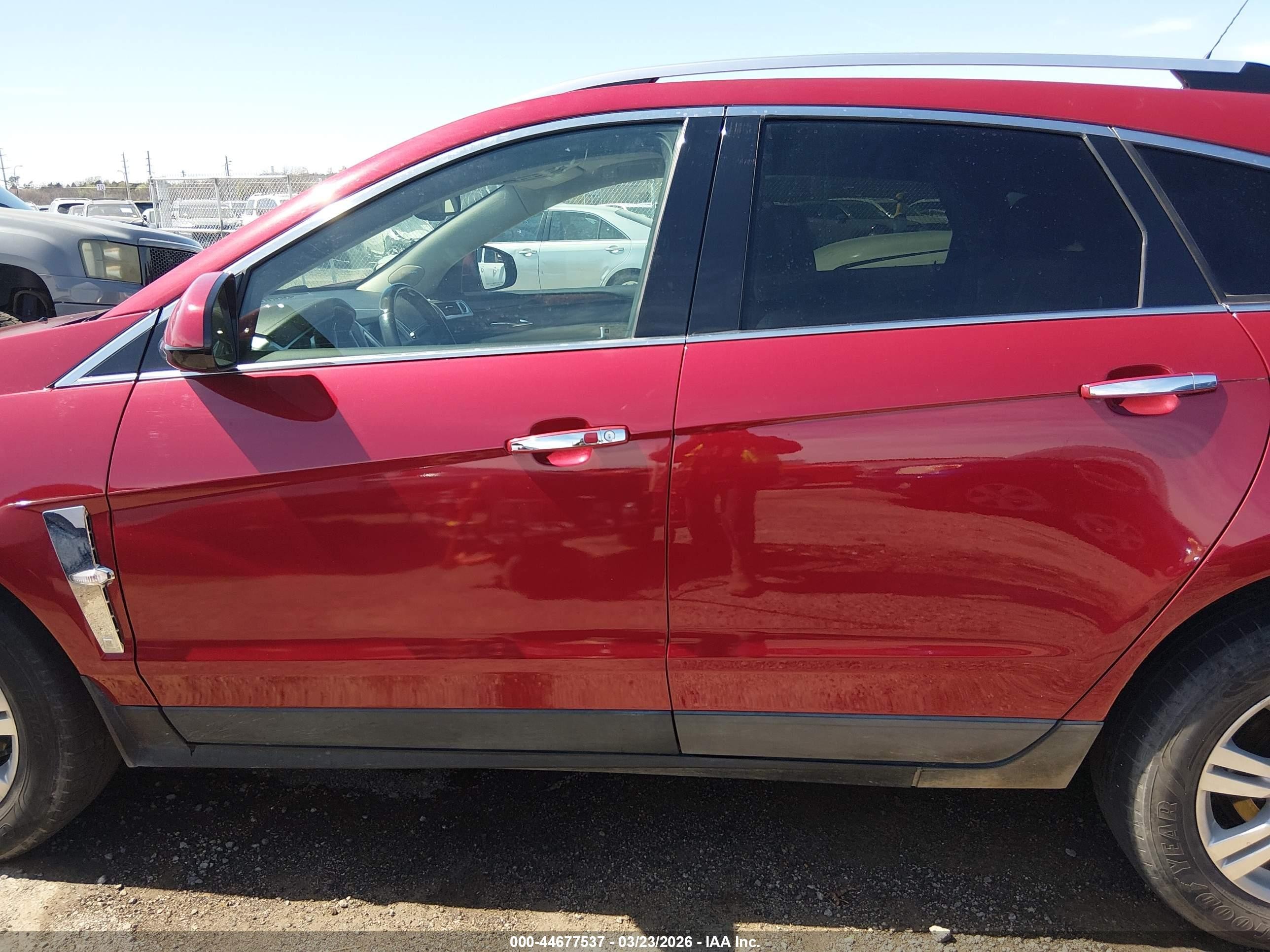 2012 Cadillac Srx Luxury Collection Red vin: 3GYFNDE37CS646018