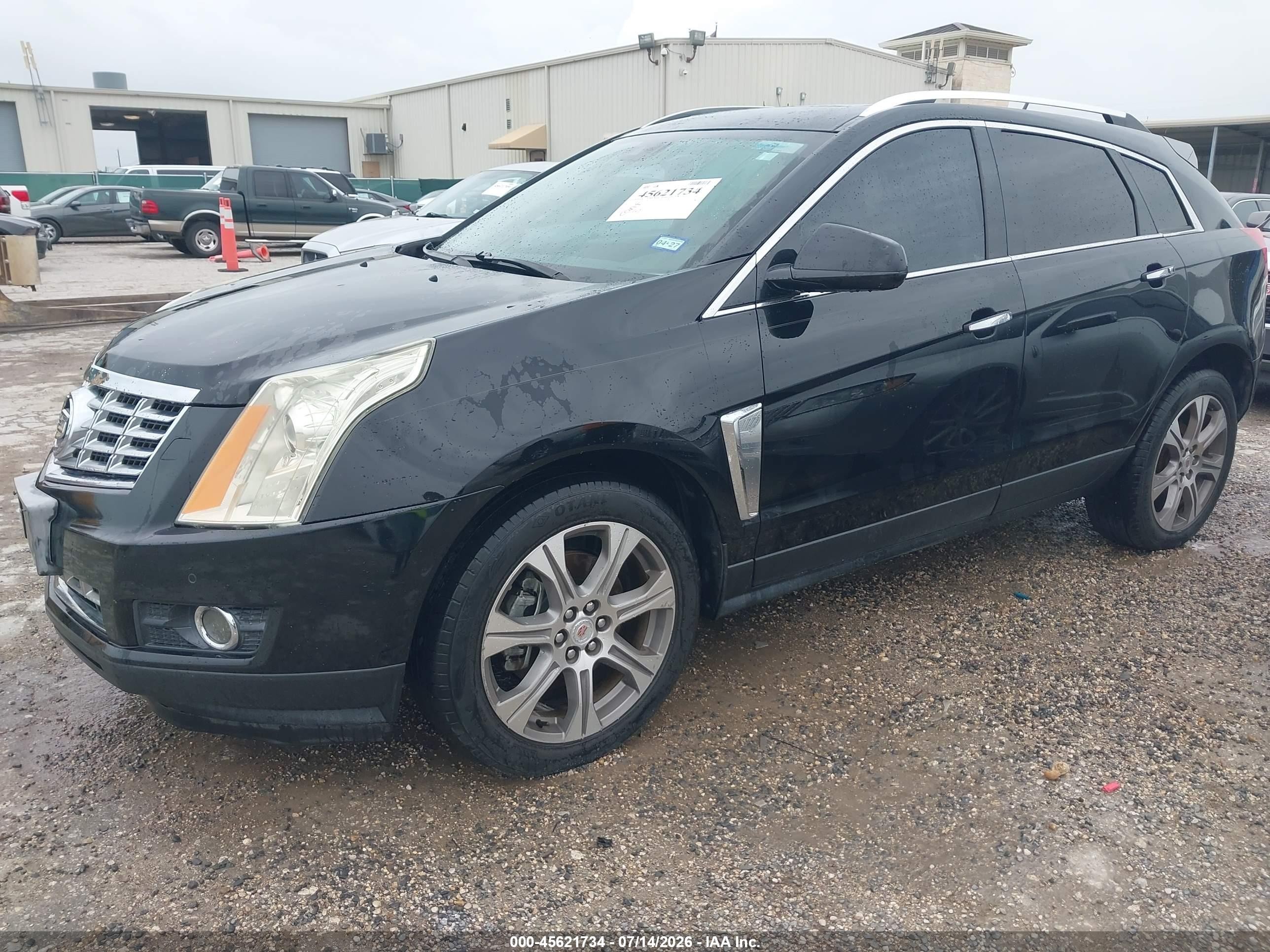 2013 Cadillac Srx Performance Collection Black vin: 3GYFNDE37DS514099