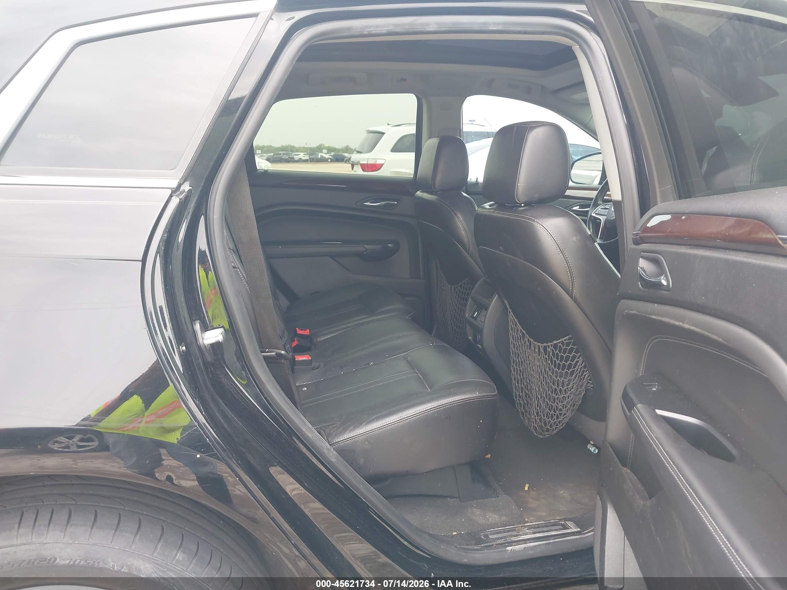 2013 Cadillac Srx Performance Collection Black vin: 3GYFNDE37DS514099