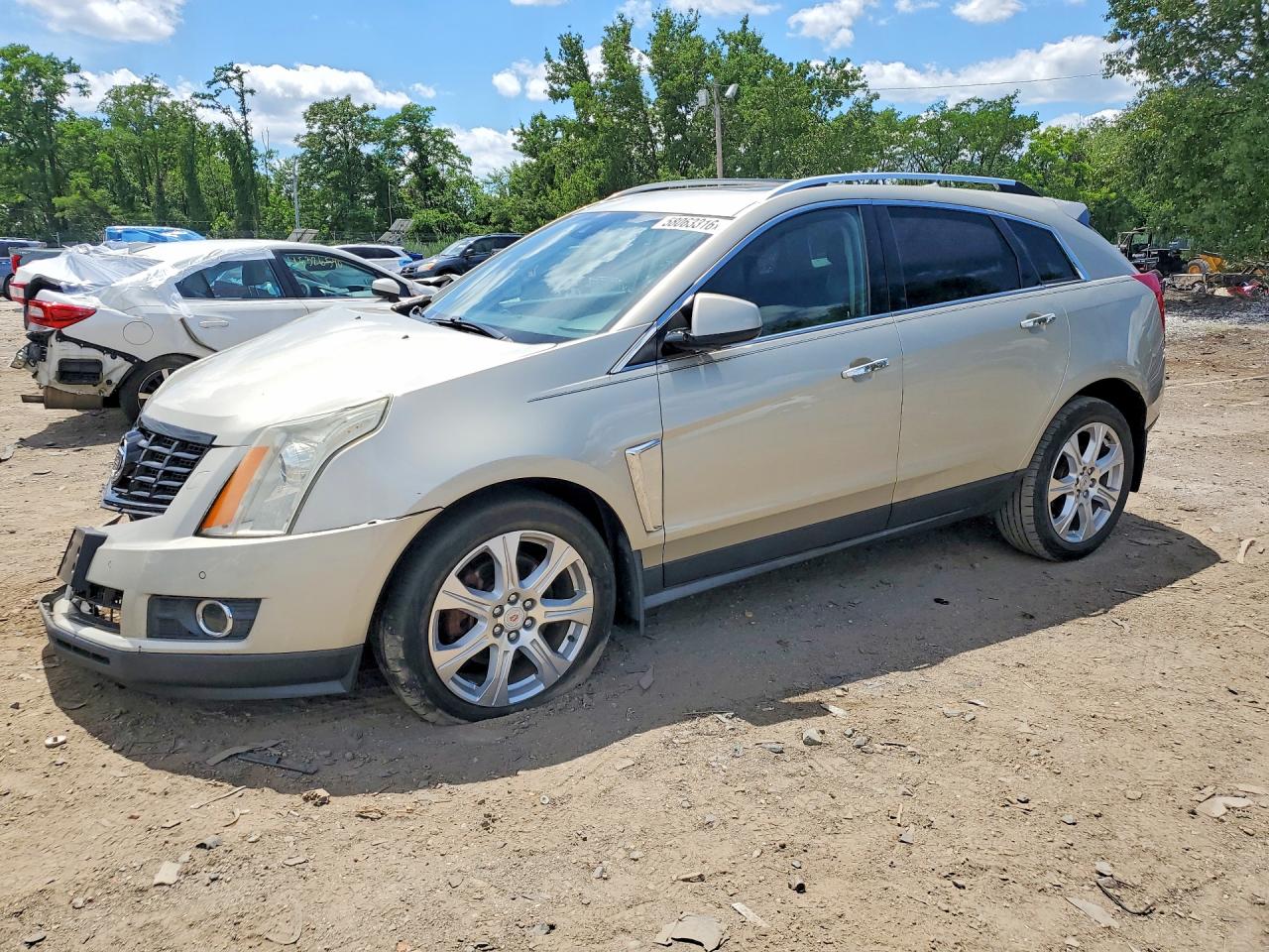 2013 Cadillac Srx Performance Collection Gold vin: 3GYFNDE37DS552223