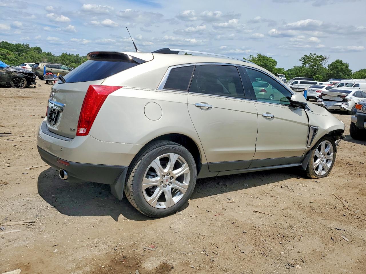 2013 Cadillac Srx Performance Collection Gold vin: 3GYFNDE37DS552223