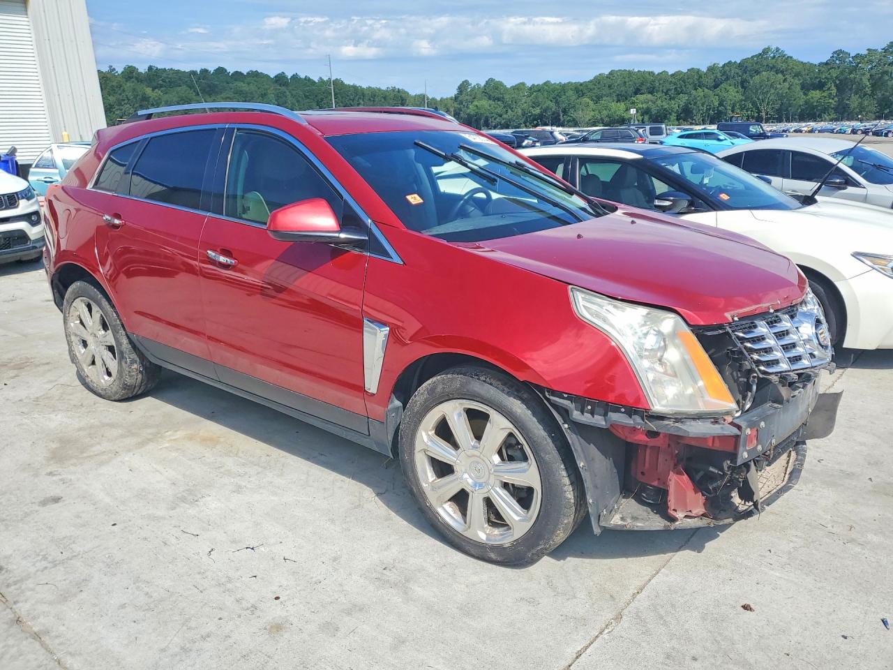 2013 Cadillac Srx Performance Collection Красный vin: 3GYFNDE37DS565005