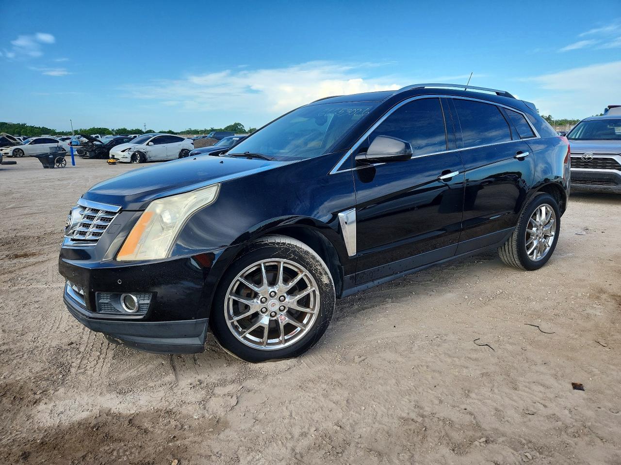2013 Cadillac Srx Performance Collection Black vin: 3GYFNDE37DS648062