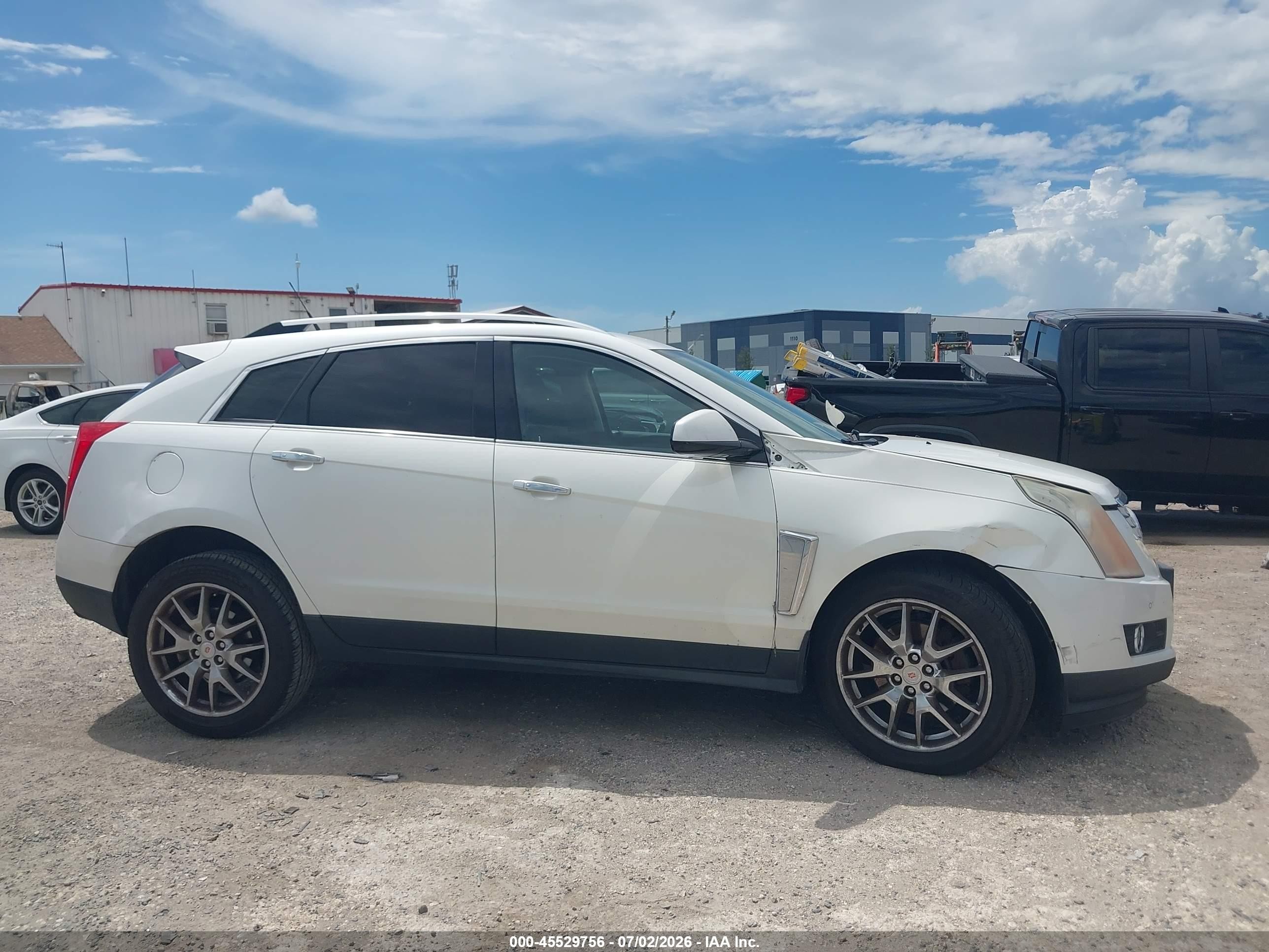 2013 Cadillac Srx Performance Collection White vin: 3GYFNDE37DS655514