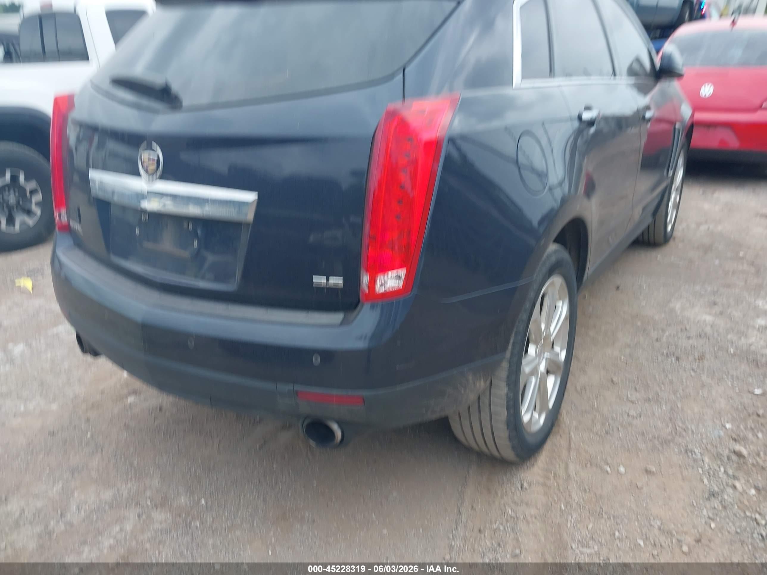 2014 Cadillac Srx Premium Collection Blue vin: 3GYFNDE37ES543460