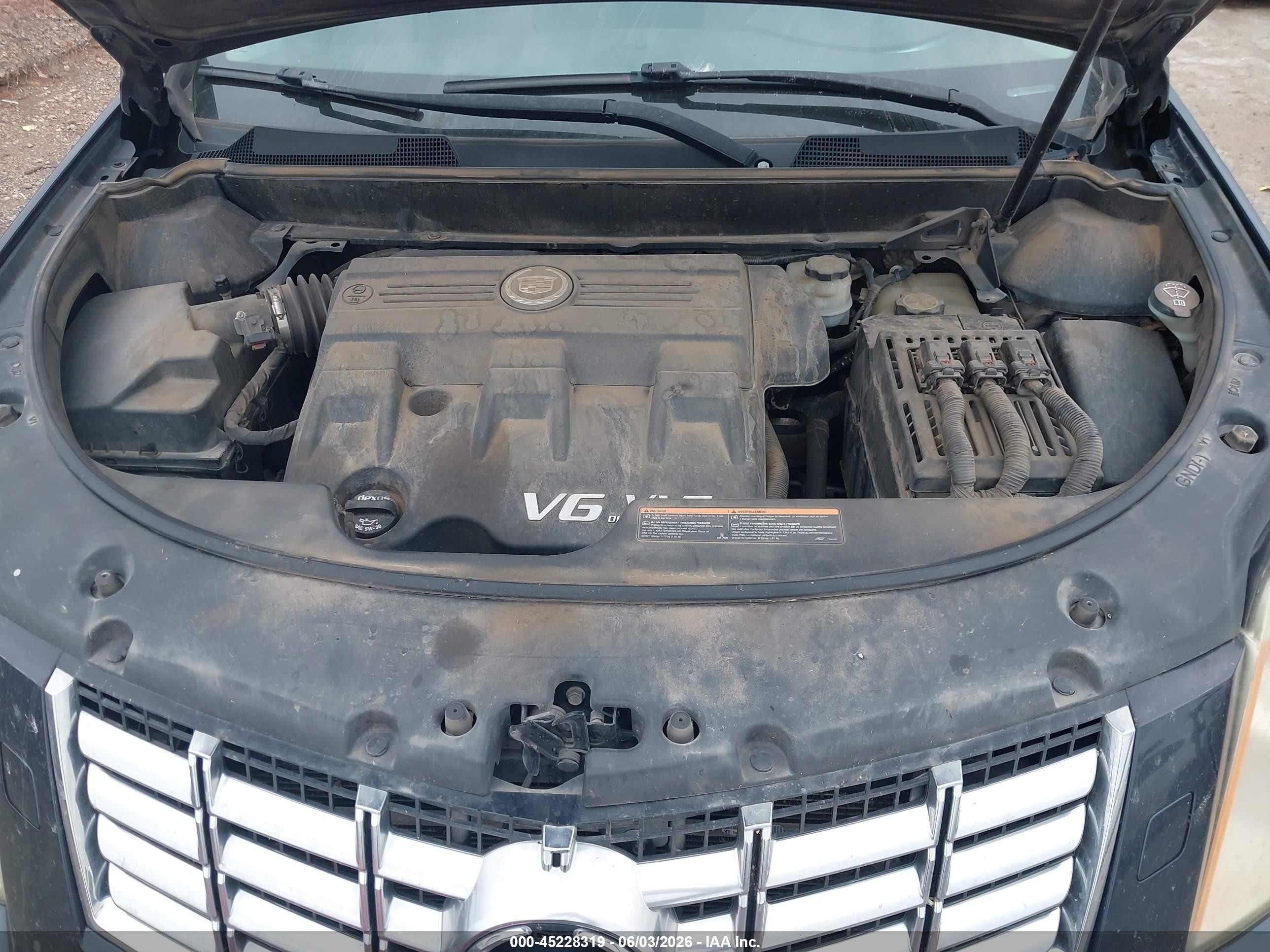2014 Cadillac Srx Premium Collection Blue vin: 3GYFNDE37ES543460