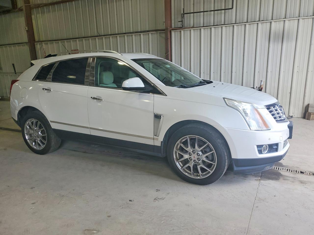 2014 Cadillac Srx Premium Collection White vin: 3GYFNDE37ES611708
