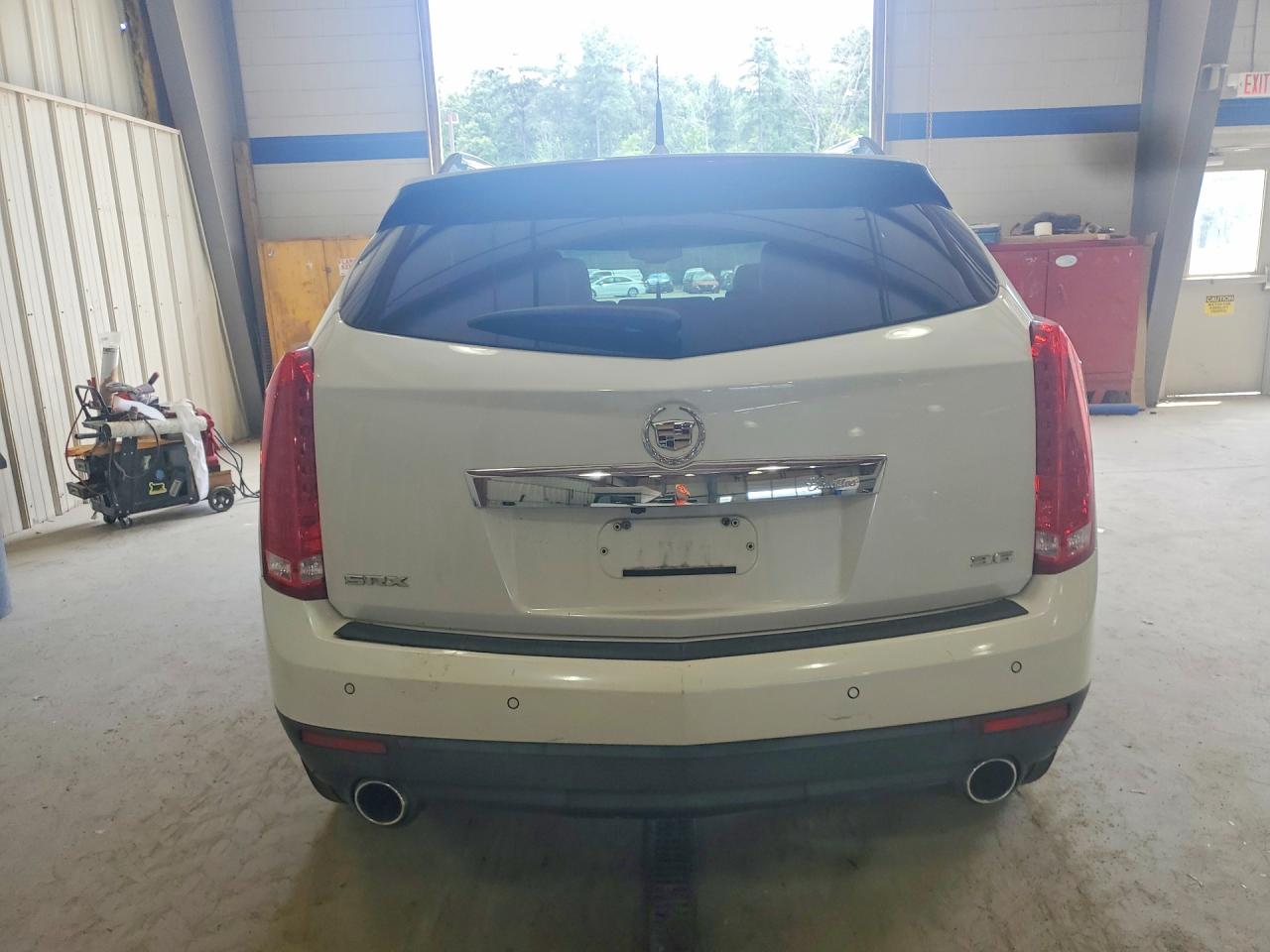 2014 Cadillac Srx Premium Collection White vin: 3GYFNDE37ES611708