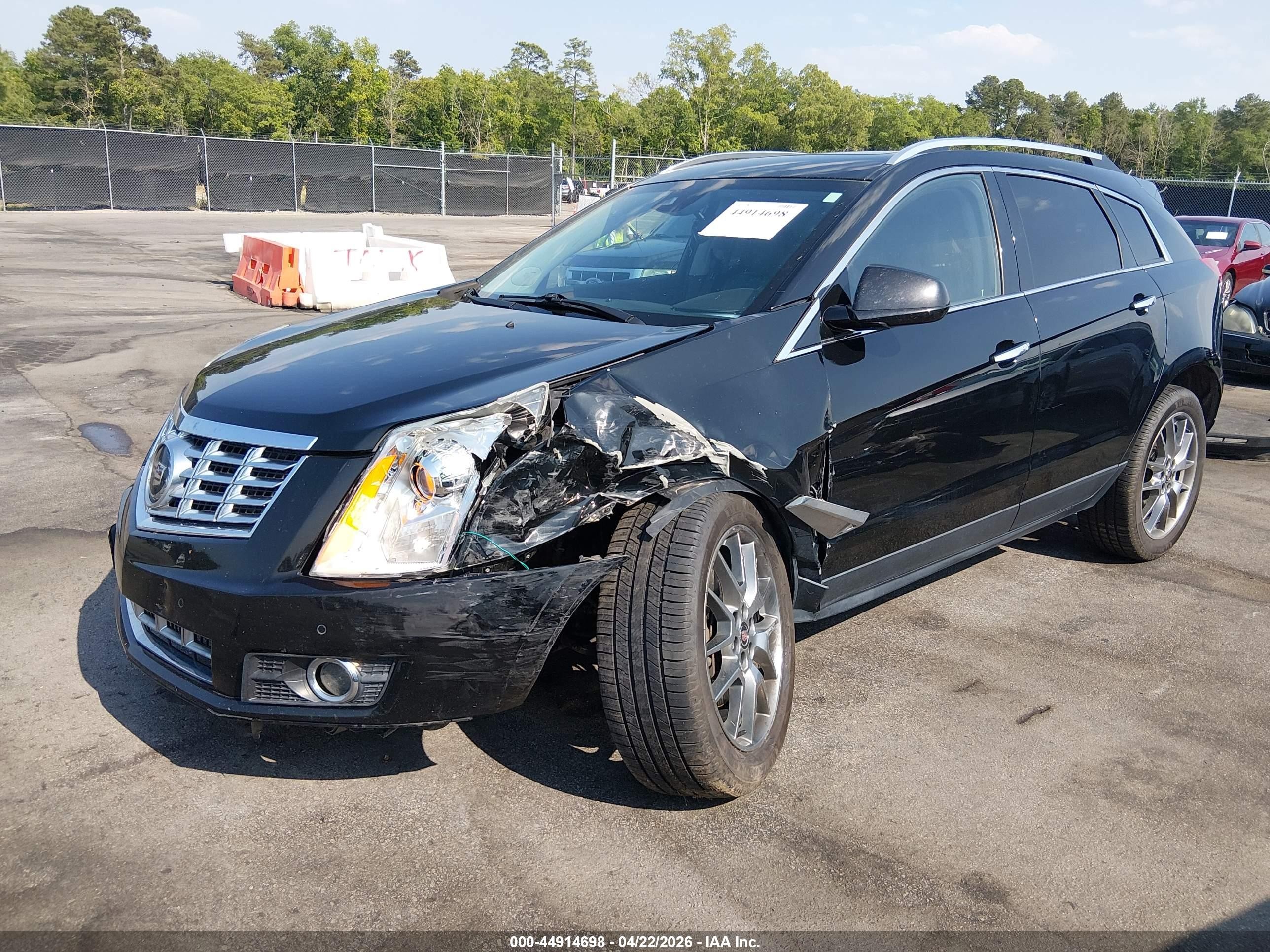 2015 Cadillac Srx Premium Collection Black vin: 3GYFNDE37FS546389