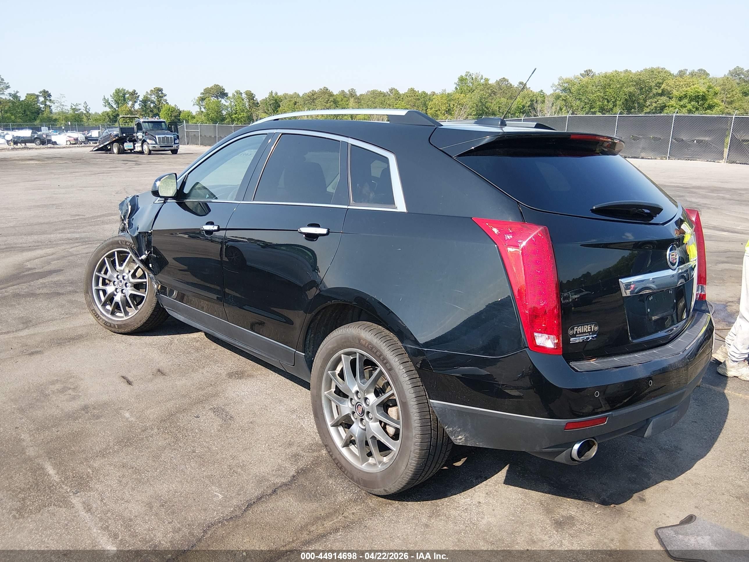 2015 Cadillac Srx Premium Collection Black vin: 3GYFNDE37FS546389