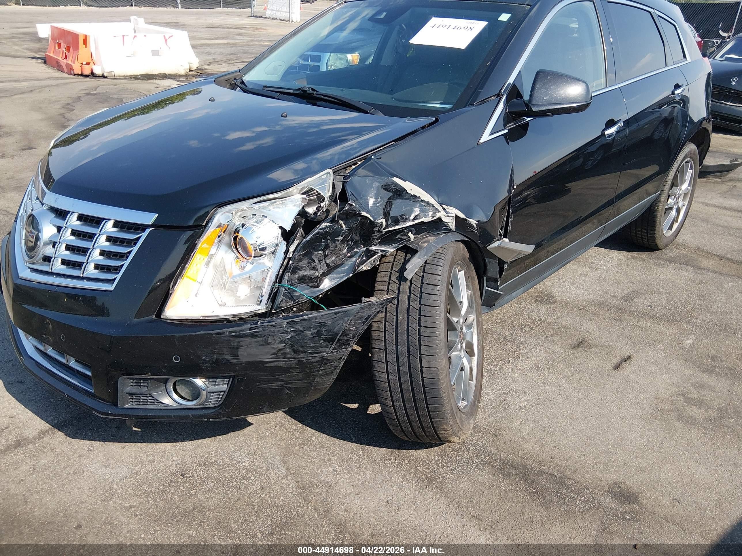 2015 Cadillac Srx Premium Collection Black vin: 3GYFNDE37FS546389