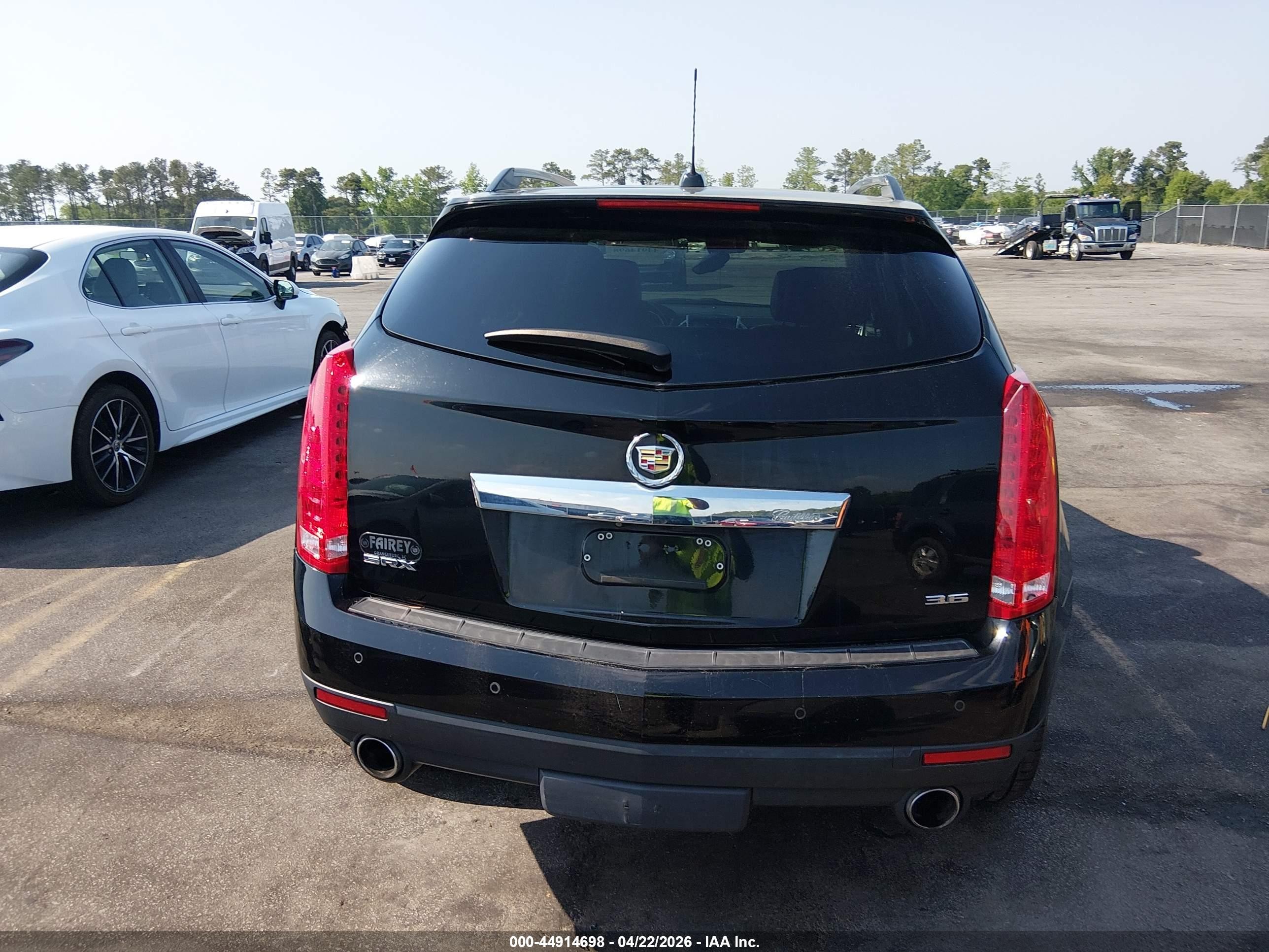 2015 Cadillac Srx Premium Collection Black vin: 3GYFNDE37FS546389