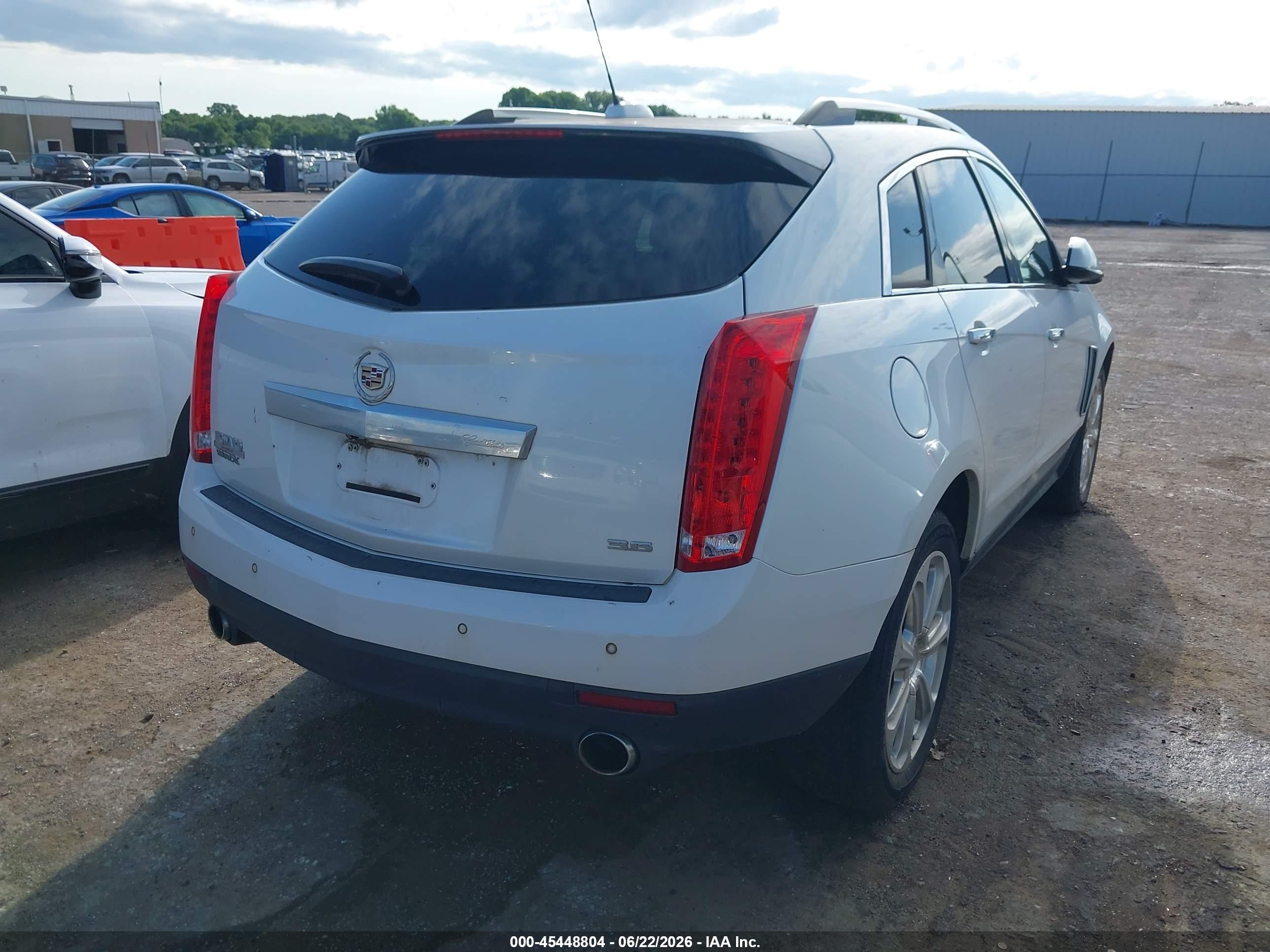 2015 Cadillac Srx Premium Collection Белый vin: 3GYFNDE37FS595687