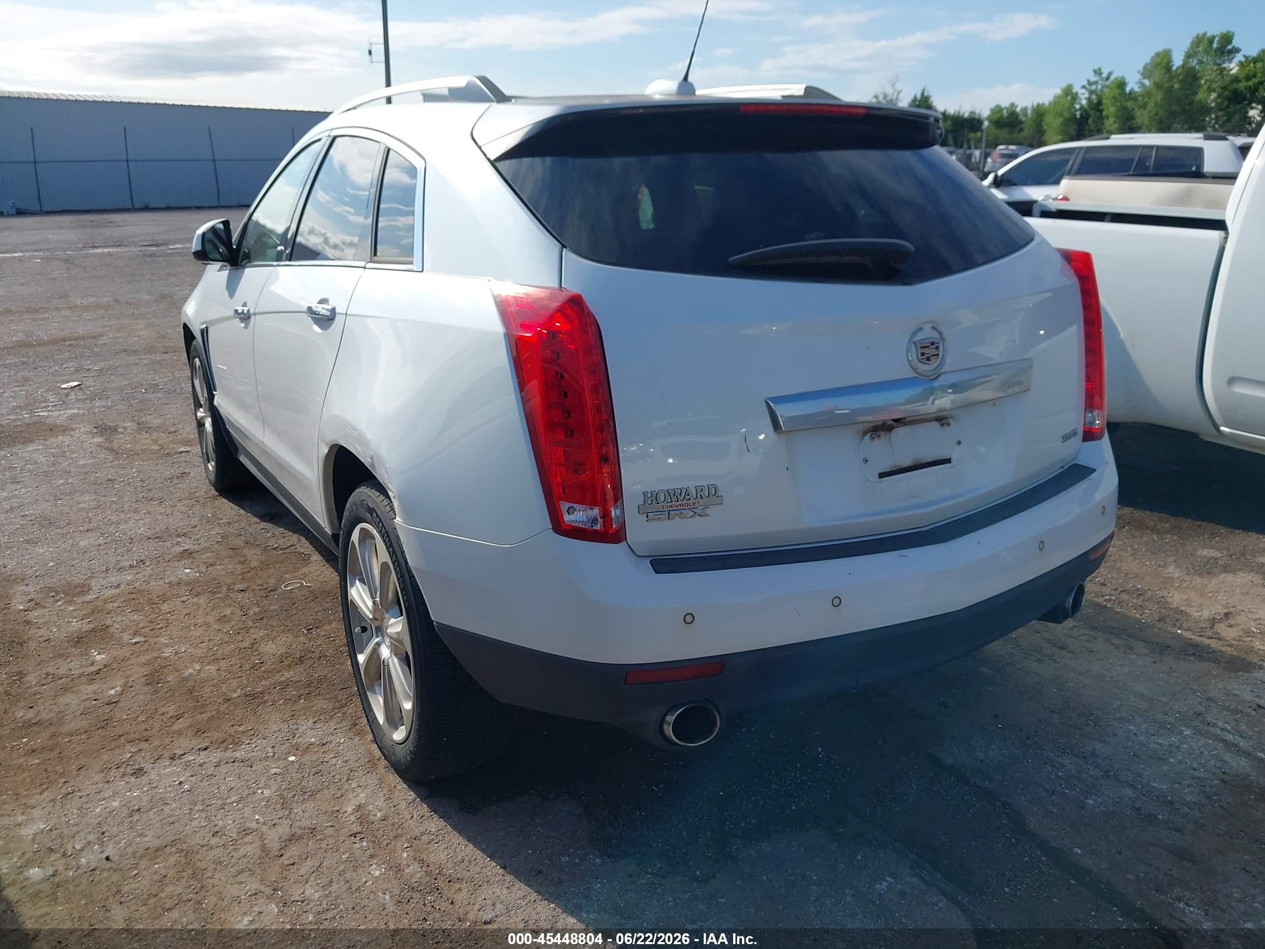 2015 Cadillac Srx Premium Collection Белый vin: 3GYFNDE37FS595687