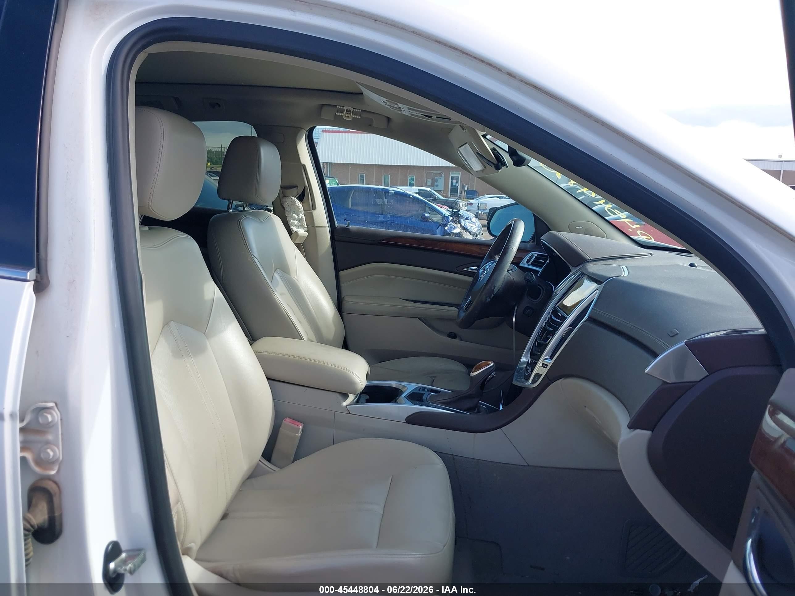 2015 Cadillac Srx Premium Collection Белый vin: 3GYFNDE37FS595687