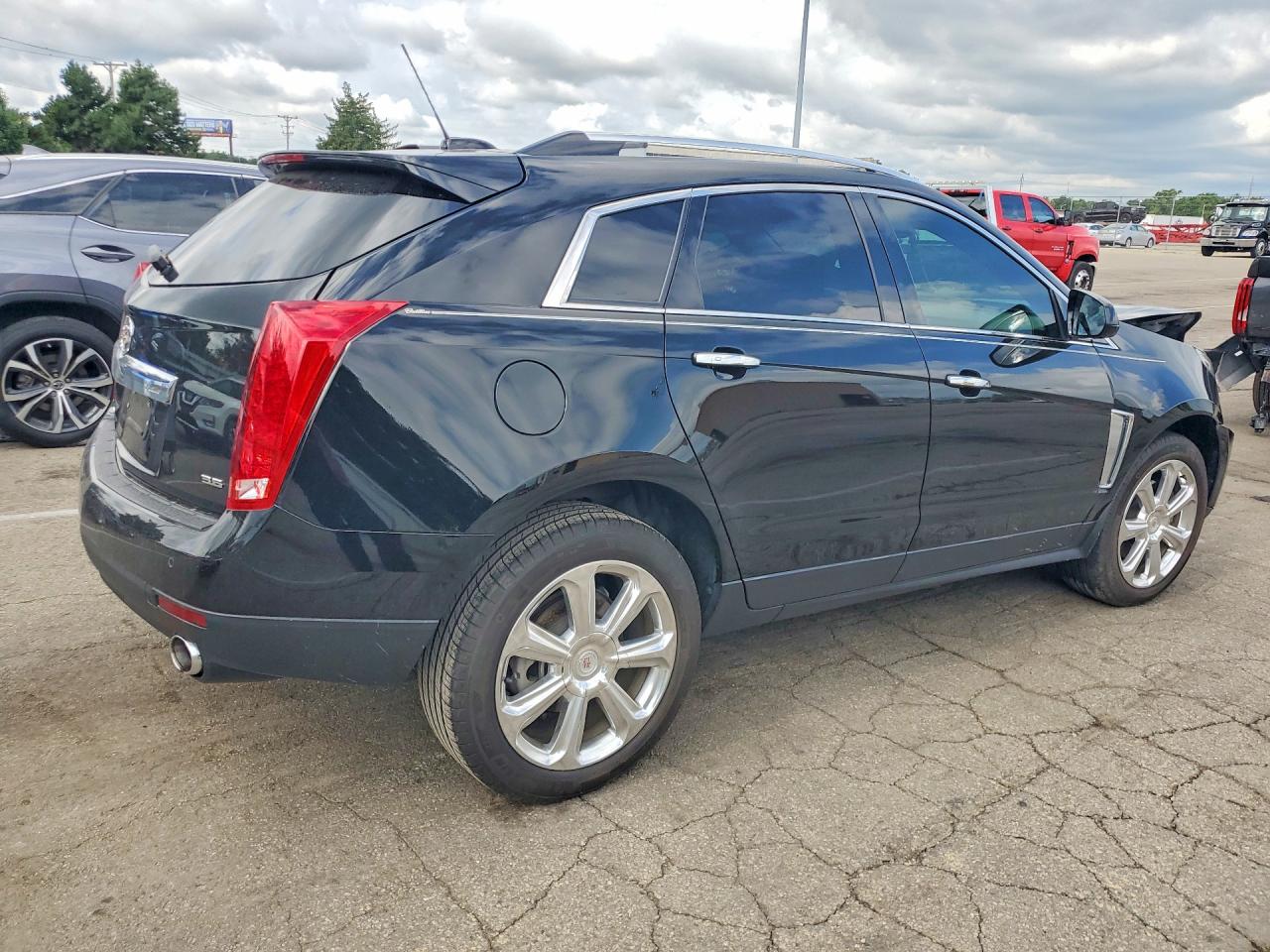 2015 Cadillac Srx Premium Collection Black vin: 3GYFNDE37FS638800