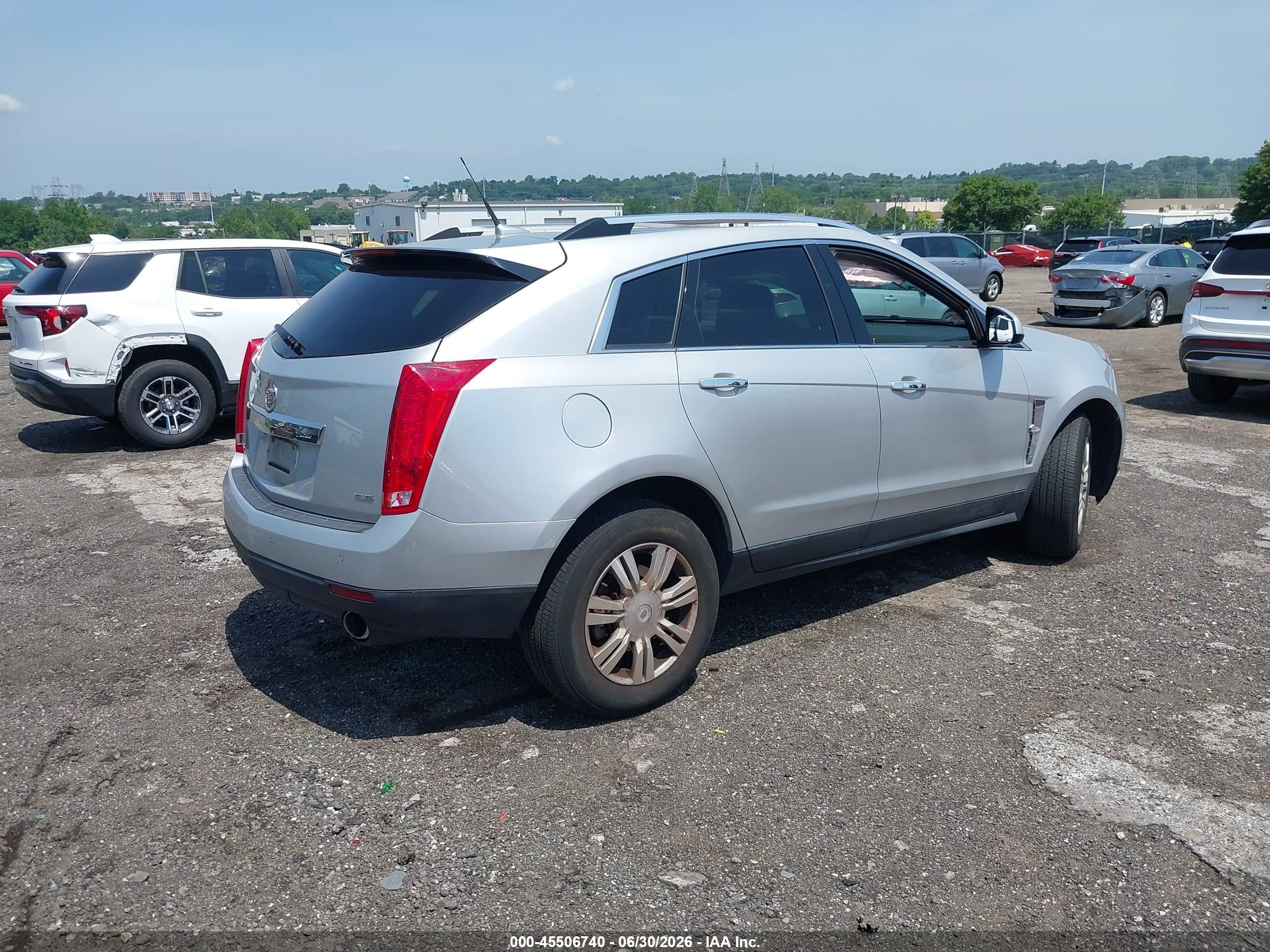 2012 Cadillac Srx Luxury Collection Серебряный vin: 3GYFNDE38CS643631