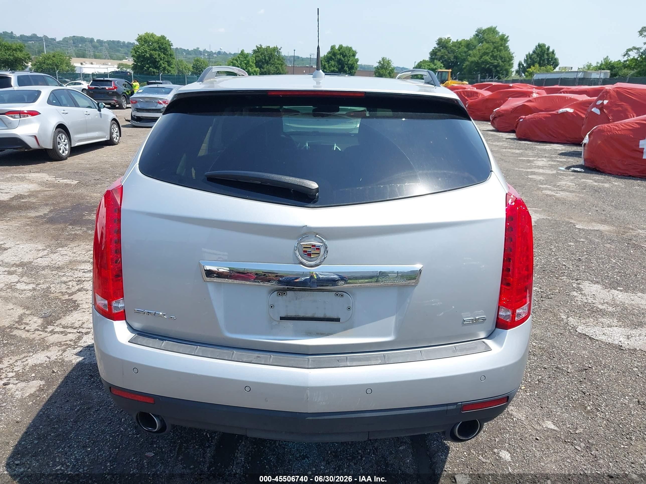 2012 Cadillac Srx Luxury Collection Серебряный vin: 3GYFNDE38CS643631