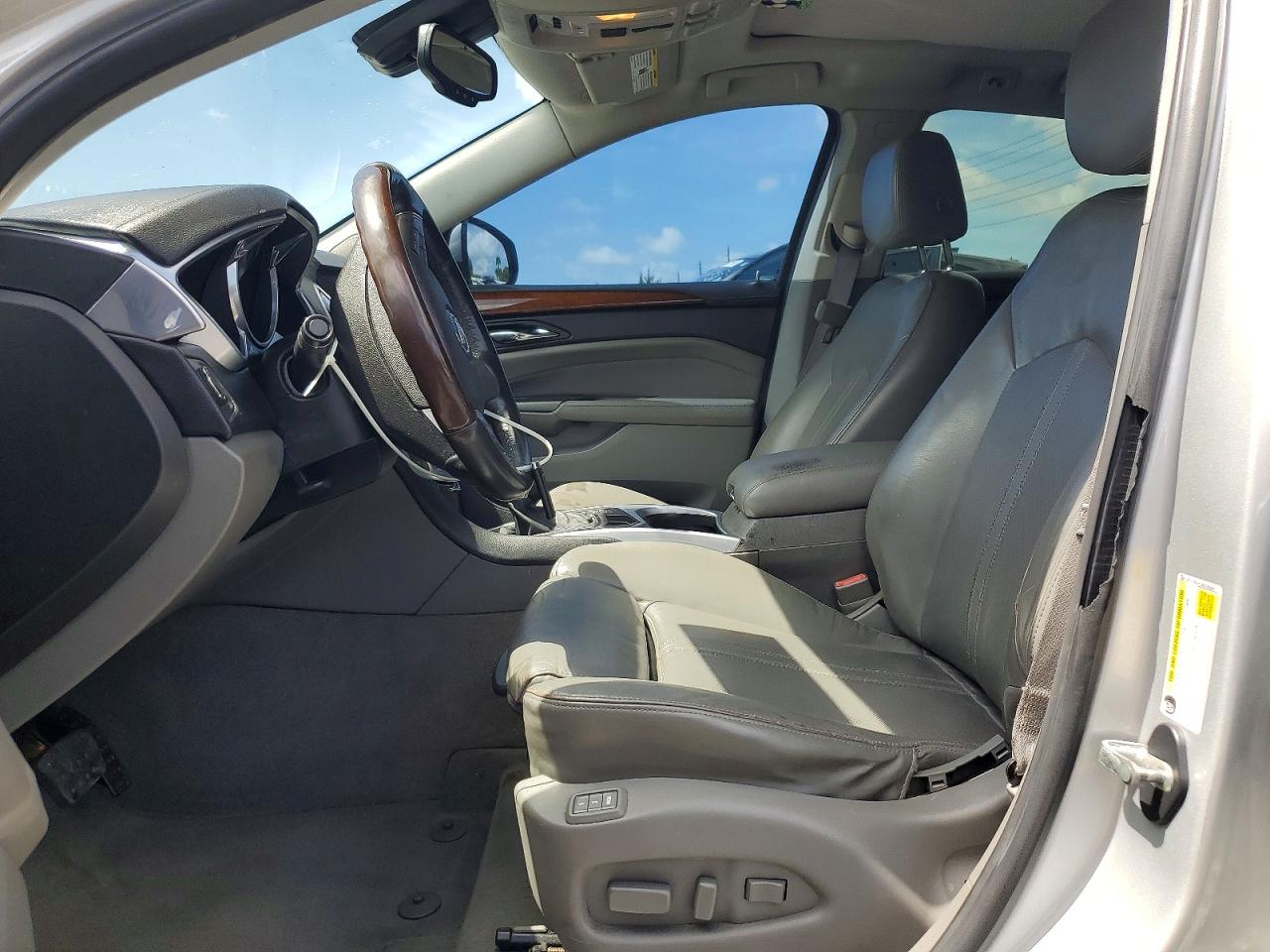 2012 Cadillac Srx Luxury Collection Silver vin: 3GYFNDE38CS658517