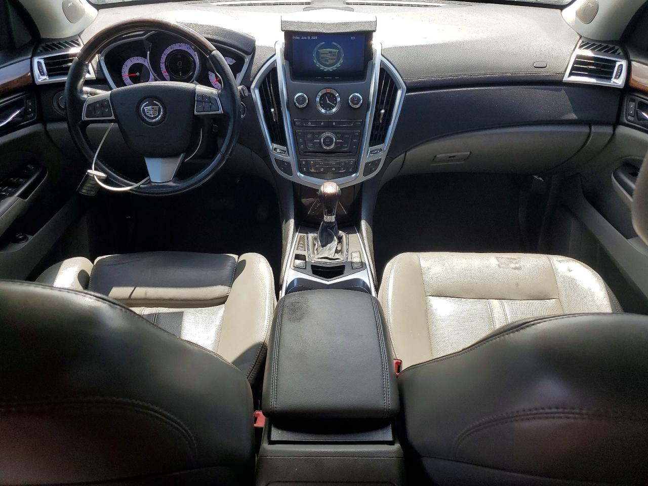 2012 Cadillac Srx Luxury Collection Silver vin: 3GYFNDE38CS658517