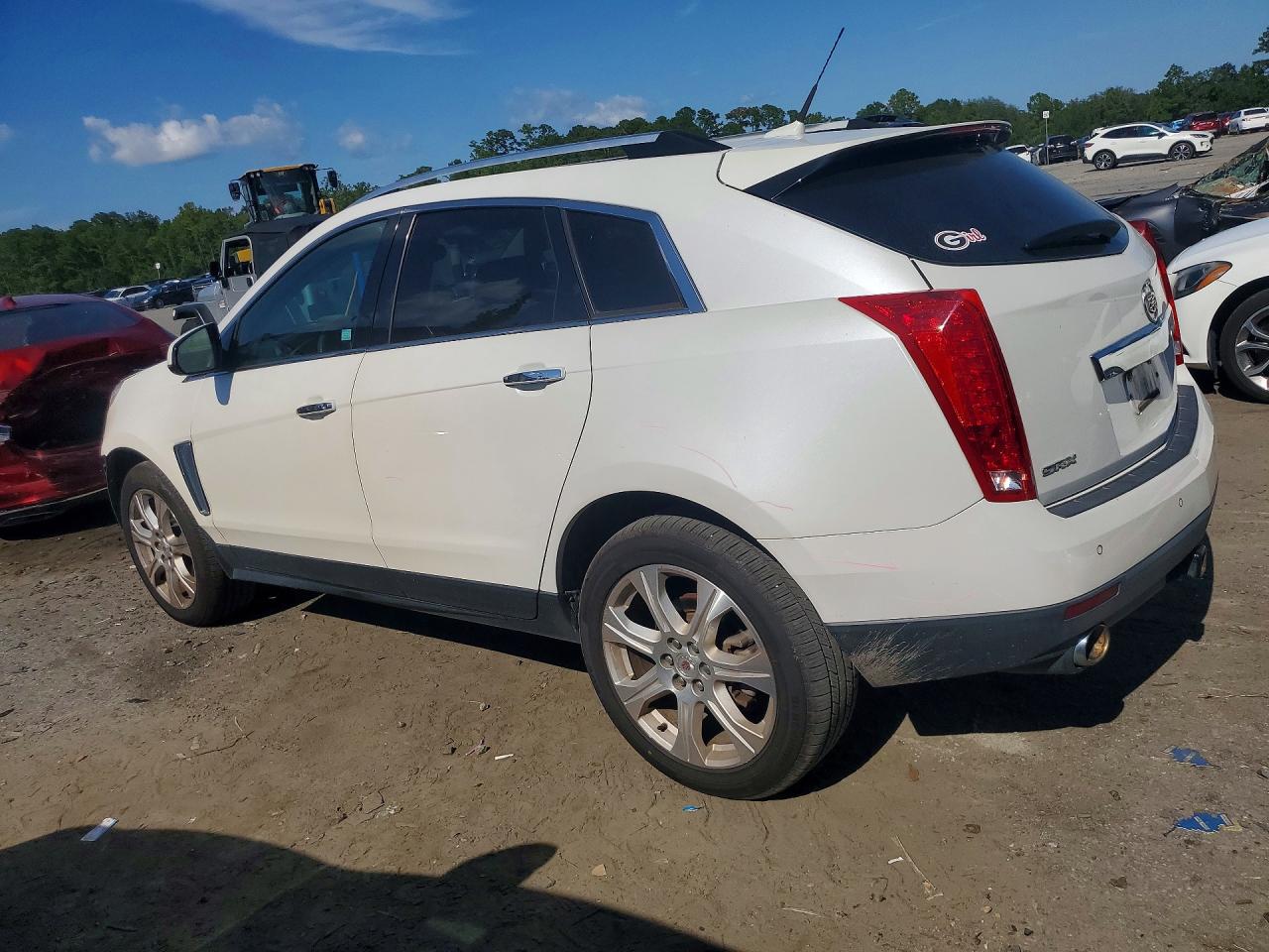 2013 Cadillac Srx Performance Collection White vin: 3GYFNDE38DS585442