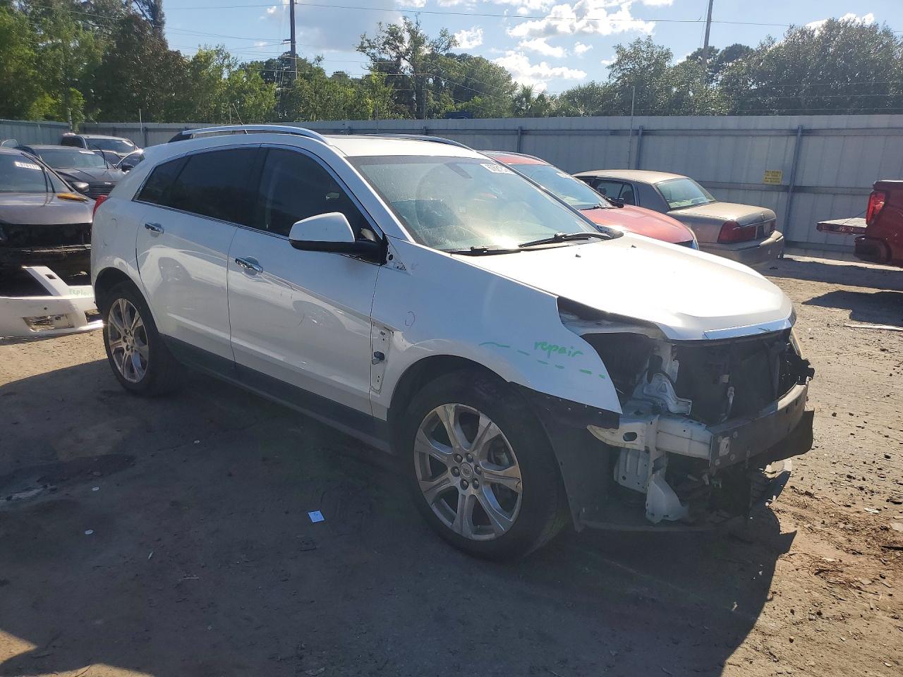 2013 Cadillac Srx Performance Collection White vin: 3GYFNDE38DS585442