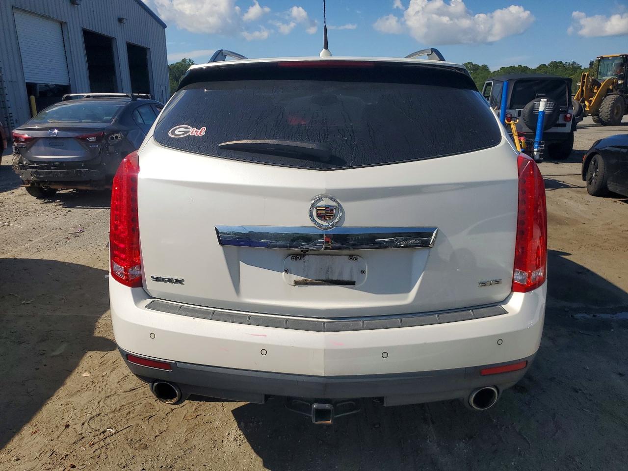 2013 Cadillac Srx Performance Collection White vin: 3GYFNDE38DS585442