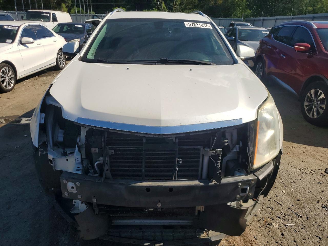 2013 Cadillac Srx Performance Collection White vin: 3GYFNDE38DS585442