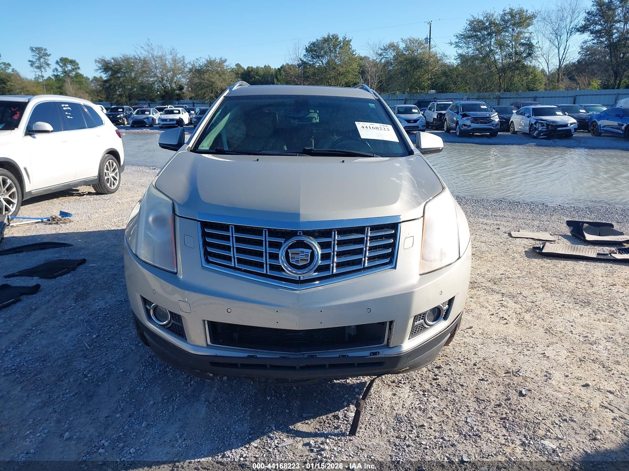 2013 Cadillac Srx Performance Collection Champagne vin: 3GYFNDE38DS601655