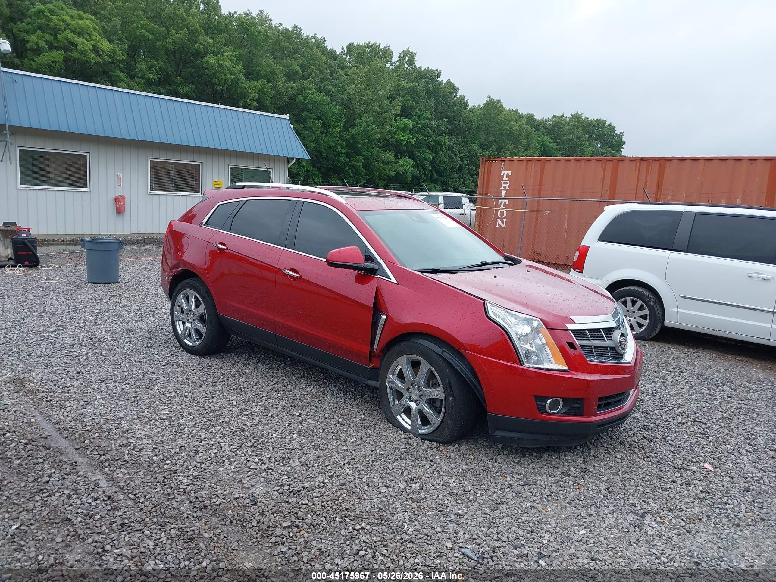 2013 Cadillac Srx Performance Collection Red vin: 3GYFNDE38DS604278