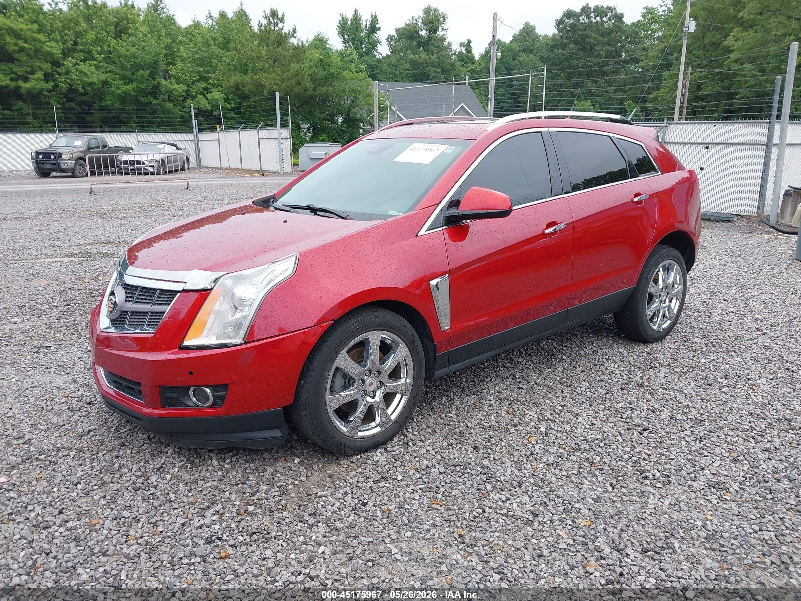 2013 Cadillac Srx Performance Collection Red vin: 3GYFNDE38DS604278