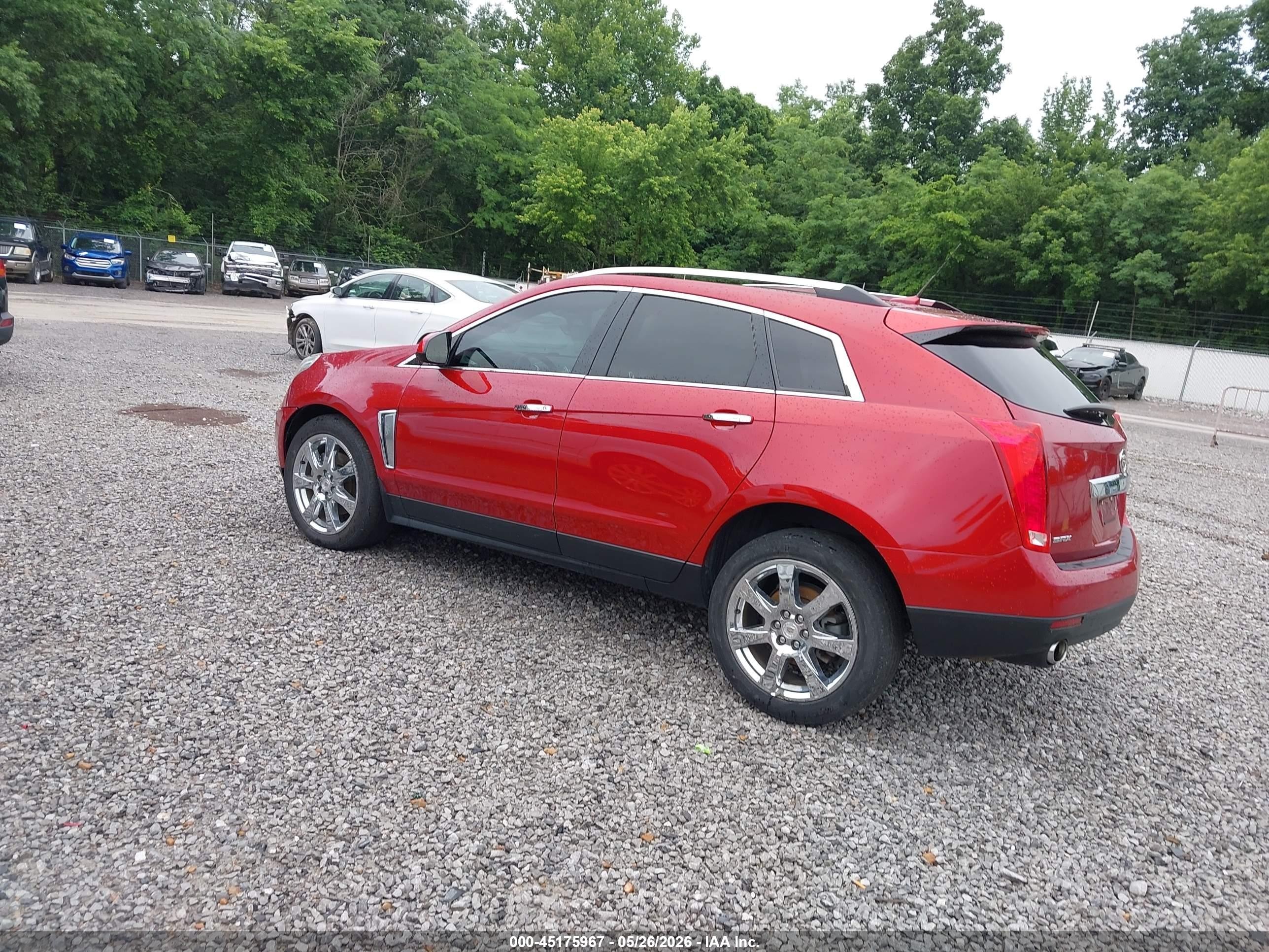 2013 Cadillac Srx Performance Collection Red vin: 3GYFNDE38DS604278