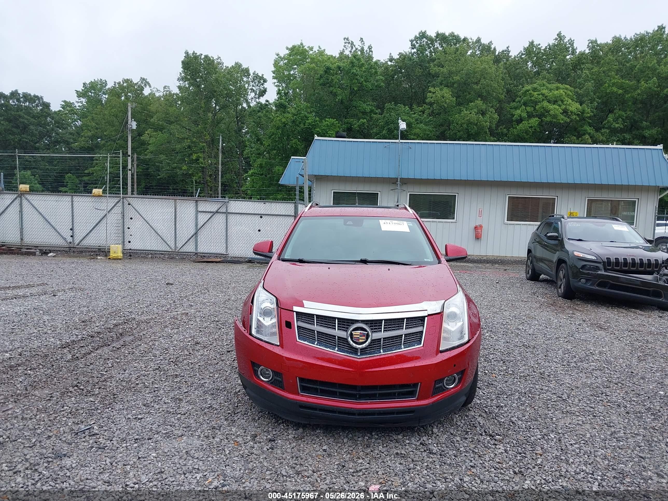 2013 Cadillac Srx Performance Collection Red vin: 3GYFNDE38DS604278
