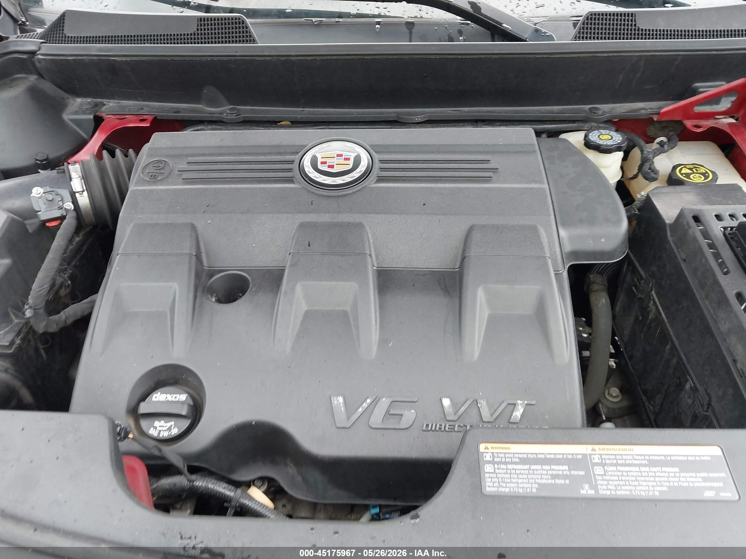 2013 Cadillac Srx Performance Collection Red vin: 3GYFNDE38DS604278