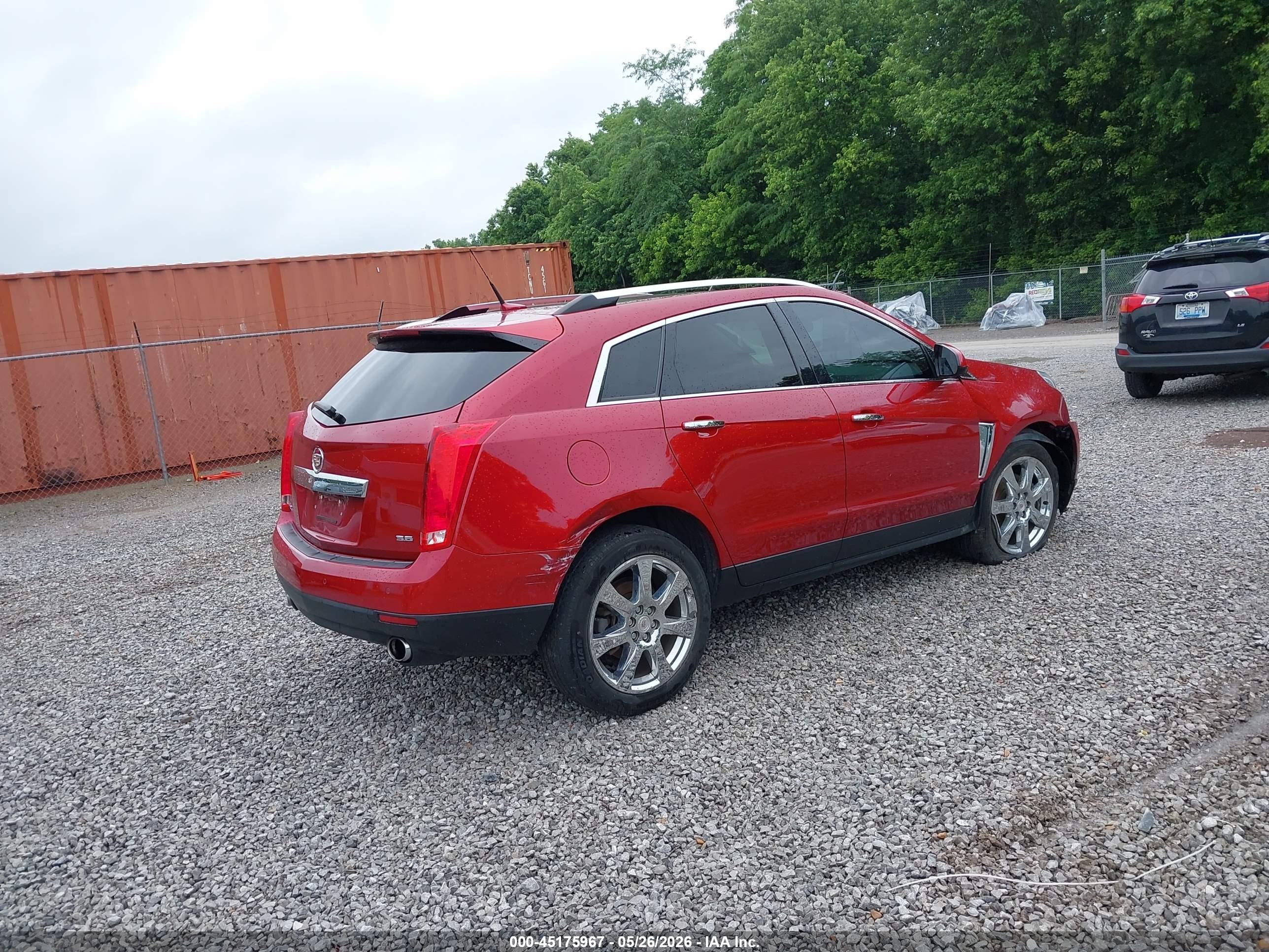 2013 Cadillac Srx Performance Collection Red vin: 3GYFNDE38DS604278