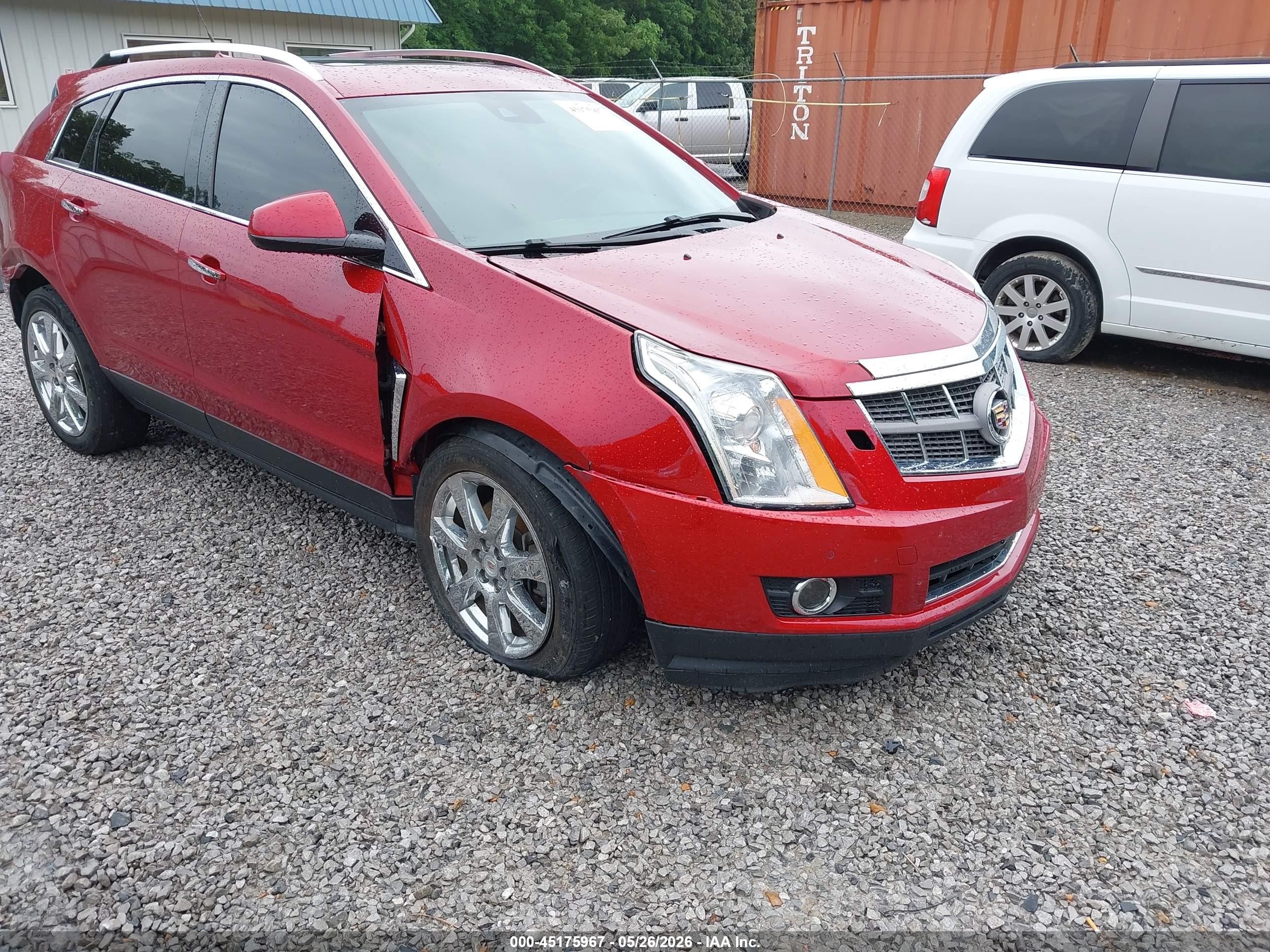 2013 Cadillac Srx Performance Collection Red vin: 3GYFNDE38DS604278