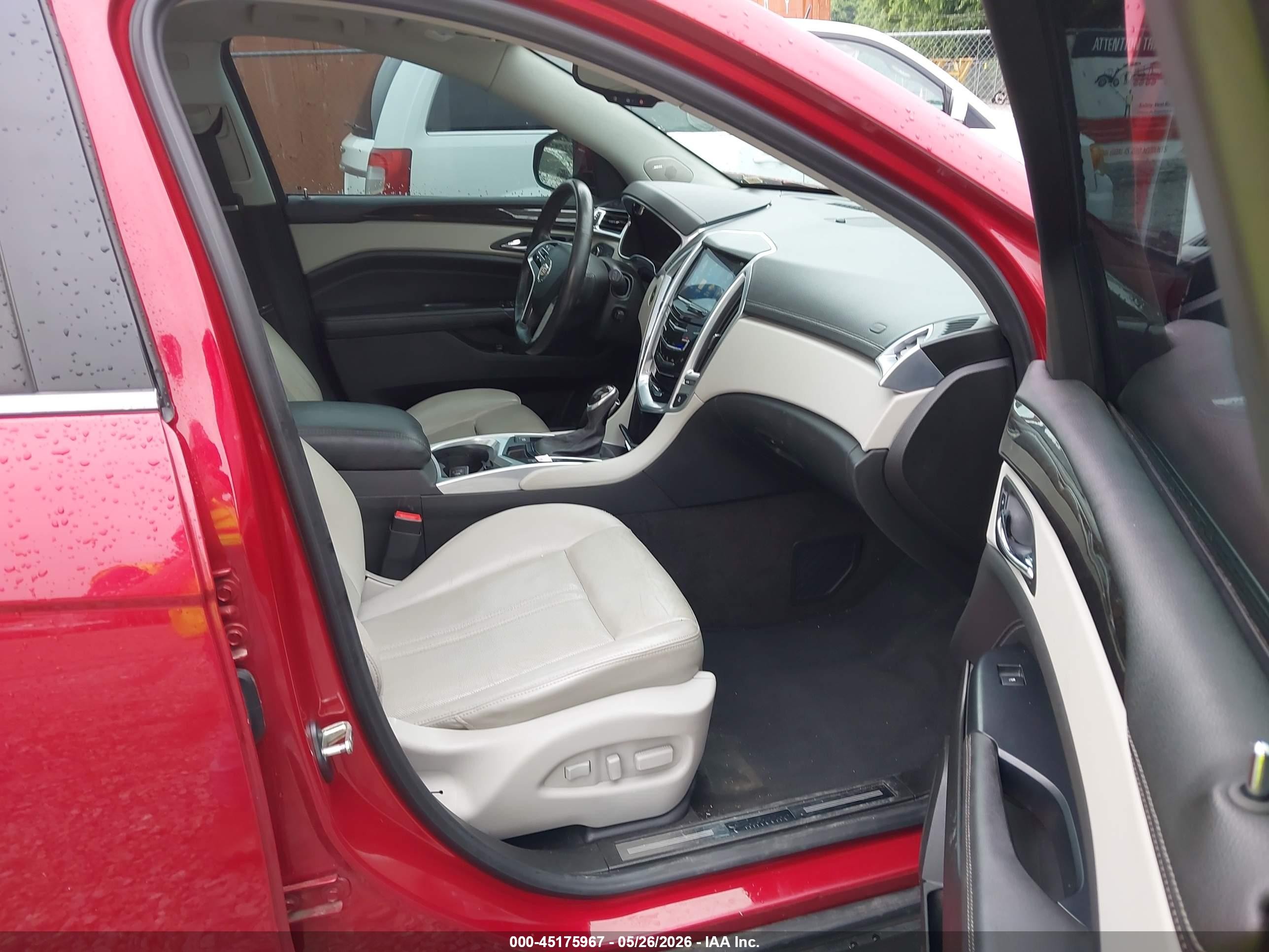 2013 Cadillac Srx Performance Collection Red vin: 3GYFNDE38DS604278